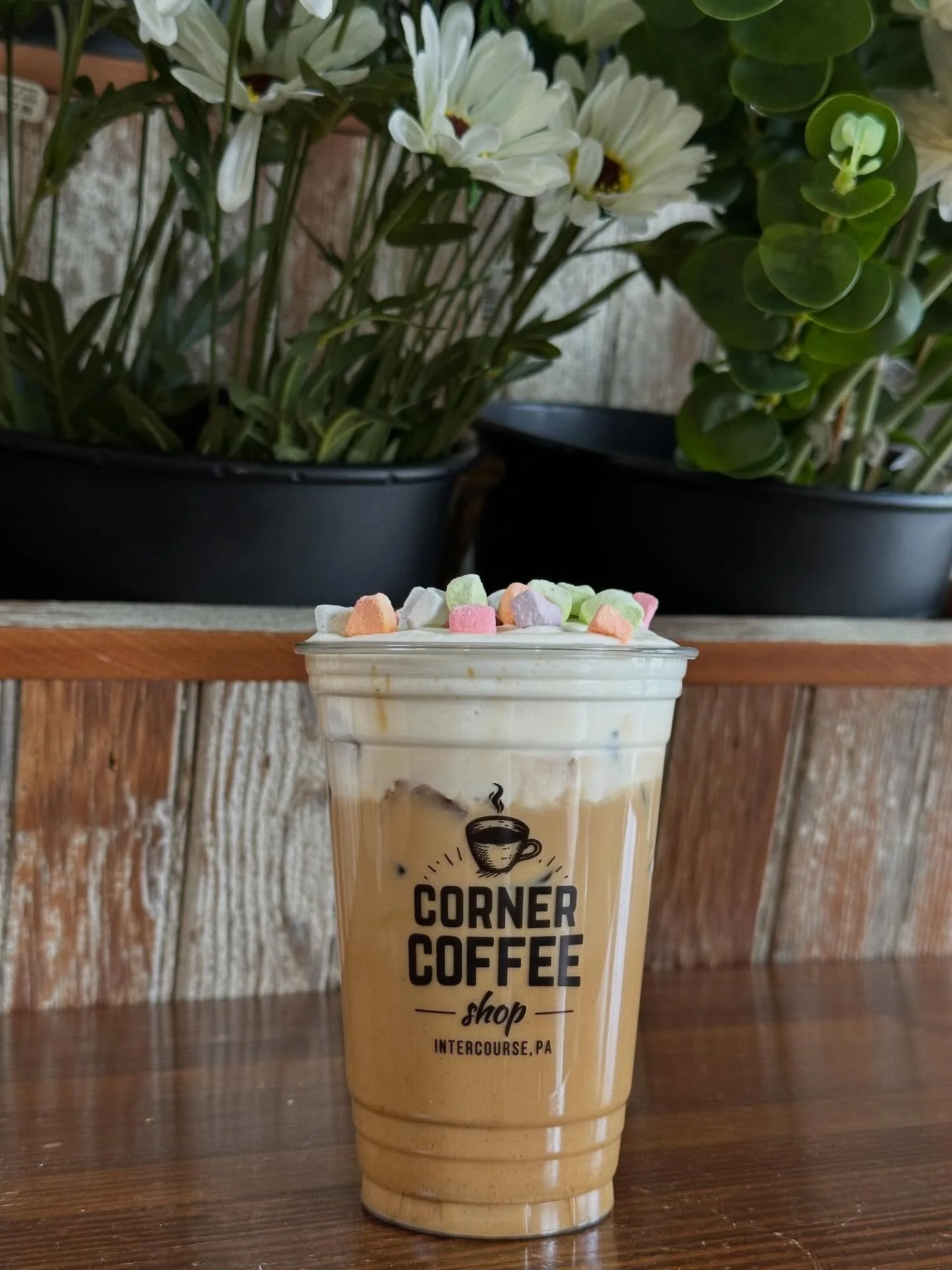 Who&rsquo;s ready for the weekend? Our Lucky Charms latte is the perfect ending to your week. This popular feature is only around through the end of the month, so get it while it&rsquo;s available!

Join us for live music with Phyllis Sands tonight f