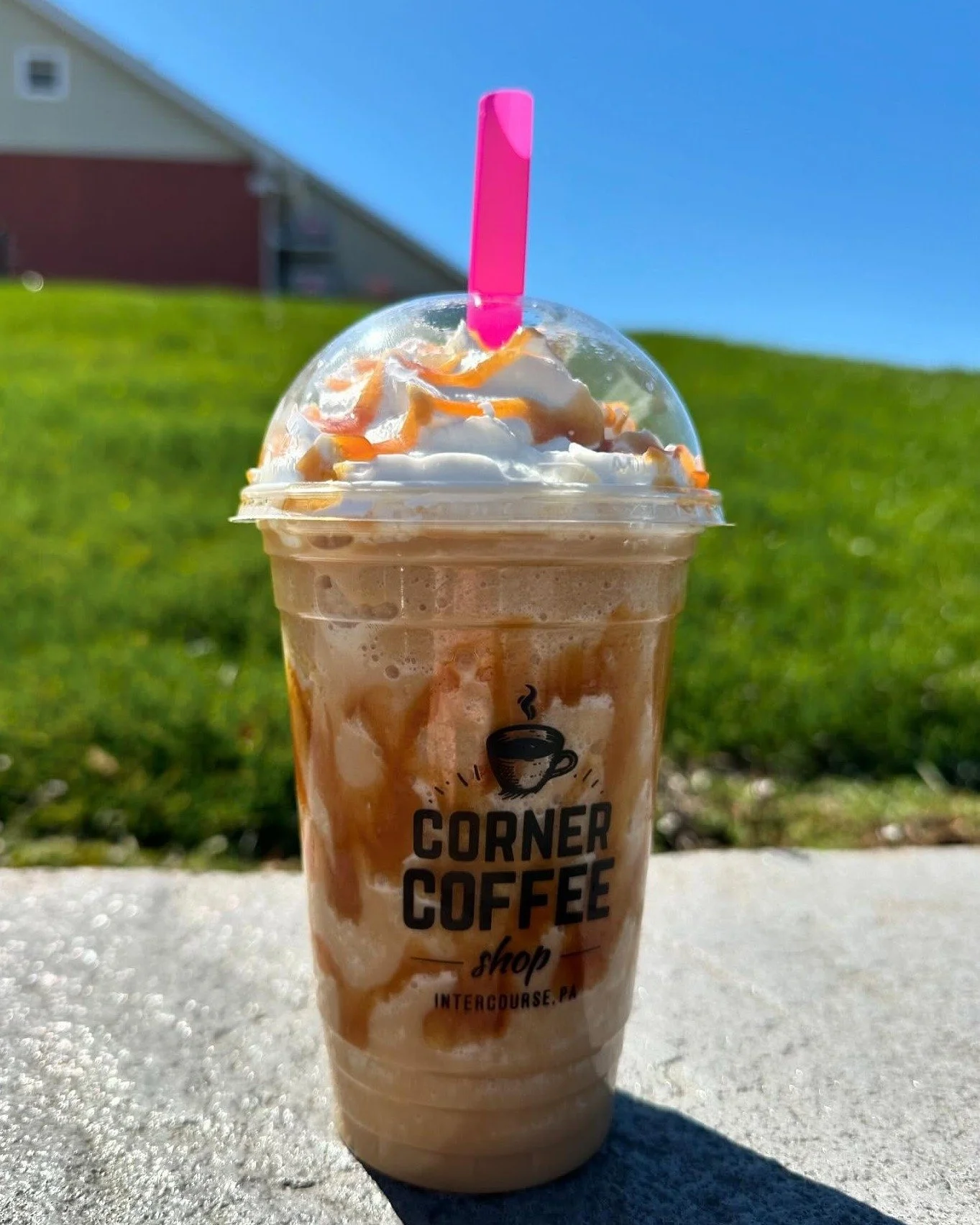 Need a little something sweet in your life? Our caramel frappe is the perfectly blended, creamy caramel coffee treat! This drink is a customer favorite for good reason - it's delicious!!

Stop in, we are open 8am-6pm.

#caramelfrappe #coffee #caramel