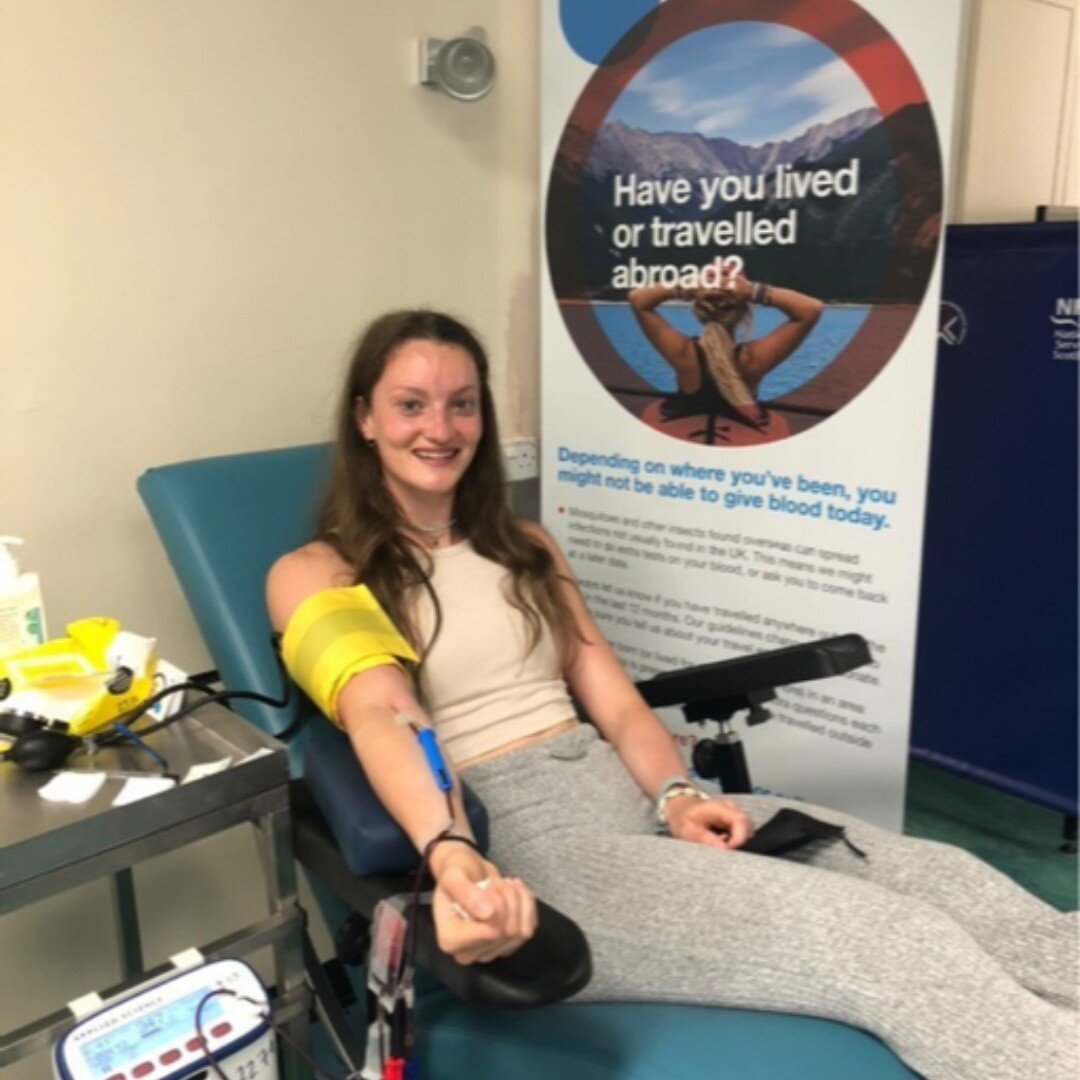 FIRST TIME DONOR ALERT!

In June, Katie donated blood for the first time in memory of Patrick. 

We&rsquo;re always so happy to see people start their blood donation journey, particularly when they do it for Patrick. Well done Katie!

#westanpatzo #b