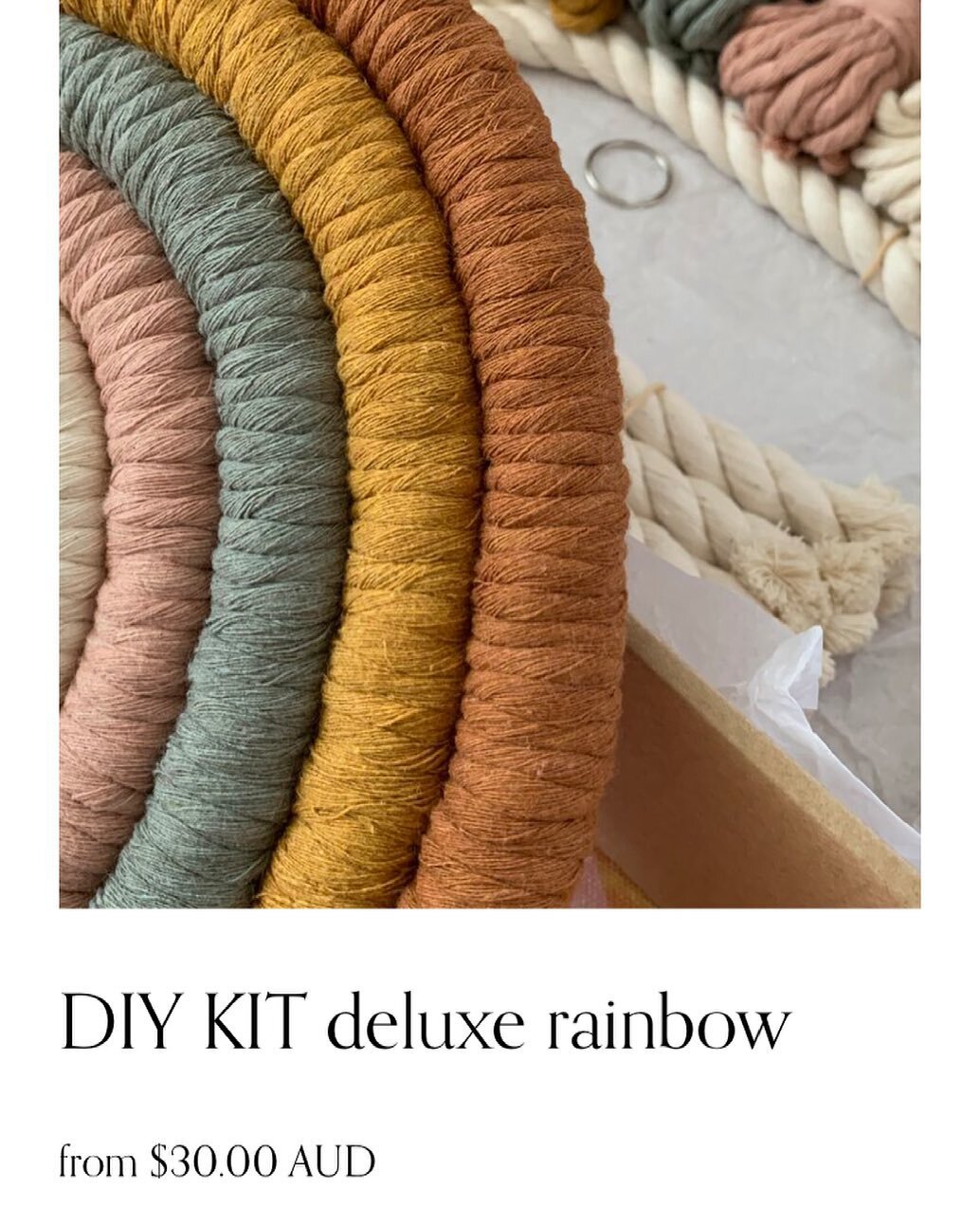 ✨CUSTOM DIY KITS✨
.
You can now customise our DIY KITS to pick your fav colour combo! Choose from our wide range of colours to make the perfect rainbow for you! 🙌🏼
.
@zo.knot  #zoknot #macrame #macramerainbow #macramerainbows #macramerainbowwallhan
