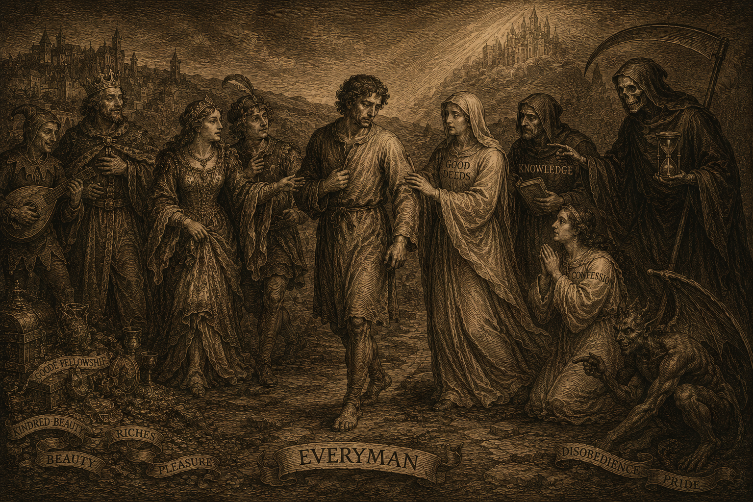 Middle Ages: Everyman Morality Play
