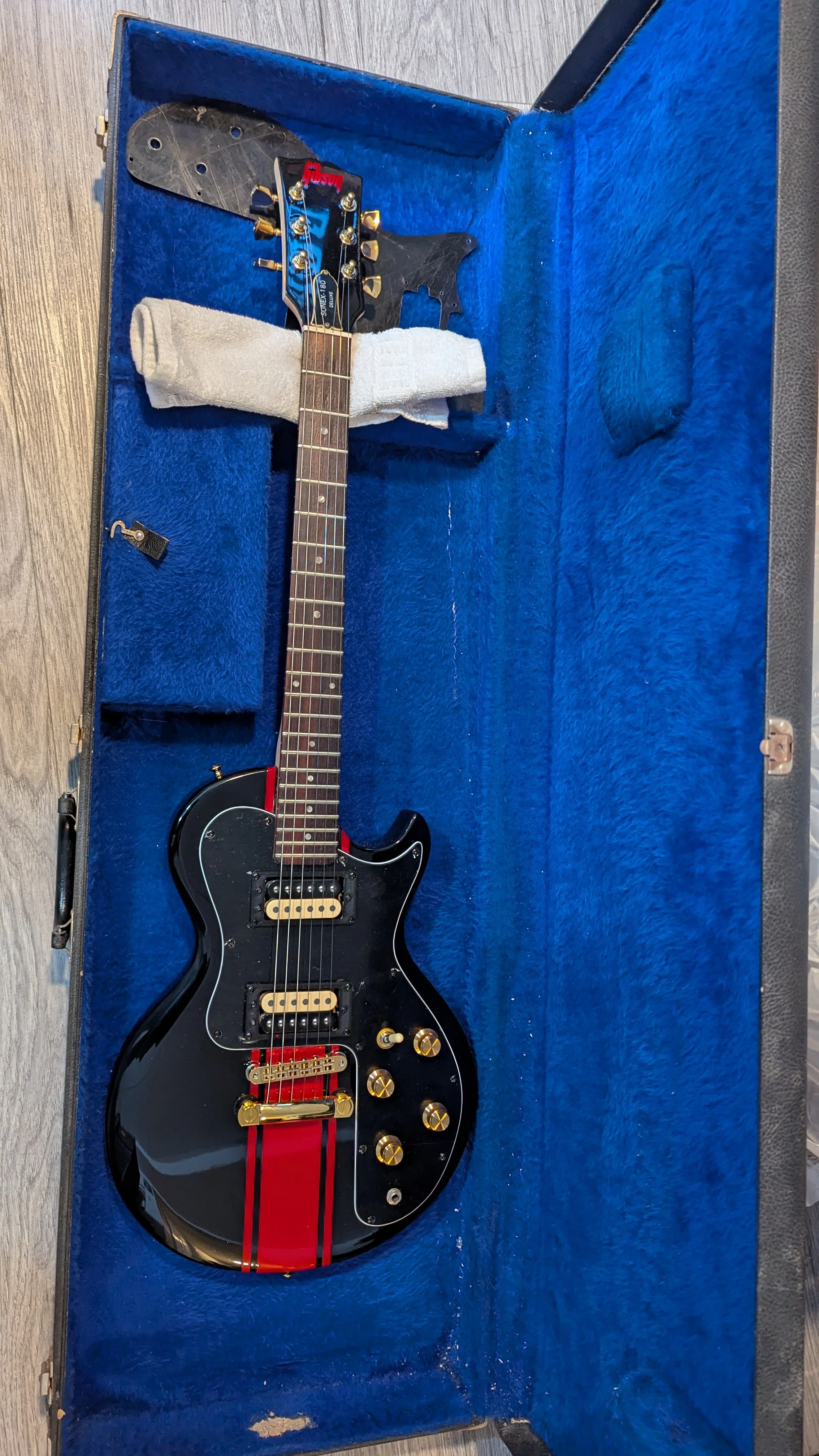 Gibson complete refresh, color change, Chaos Guitars custom paint, wiring, parts - Fogelsville PA