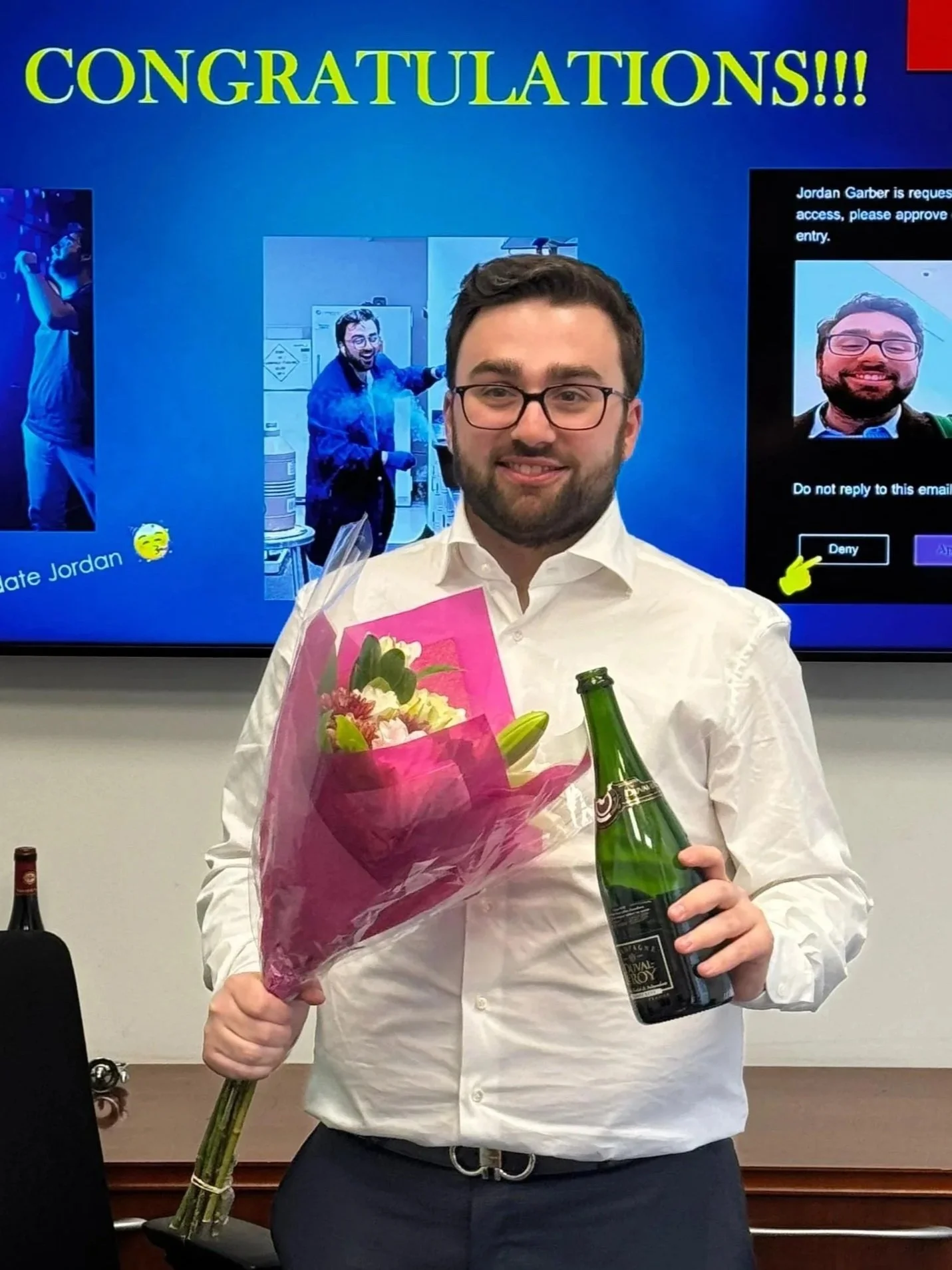 Congrats, Jordan on passing his qualifying exam! (Spring 2026)