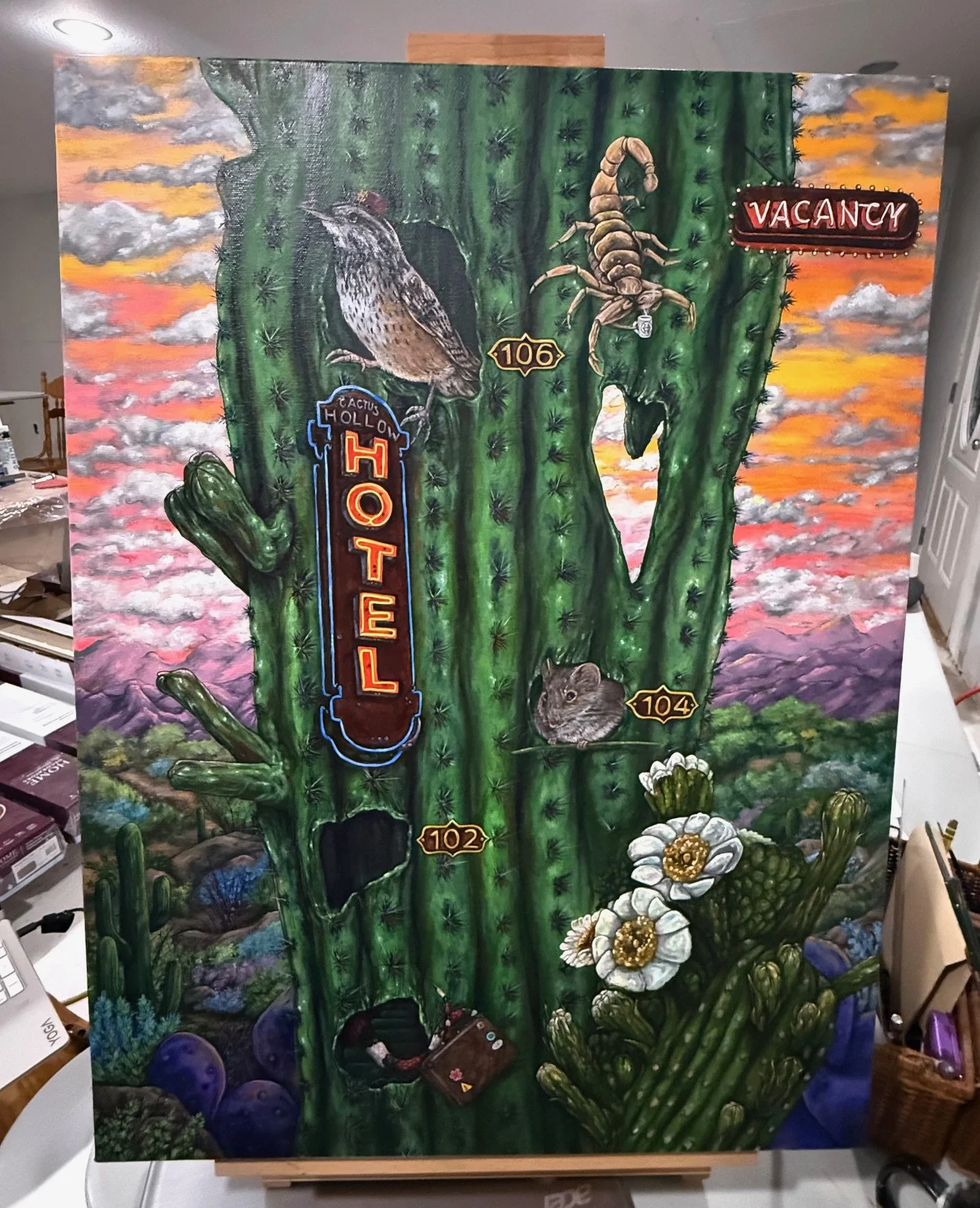 ₊˚⊹ ᰔ”The Cactus Hollow Hotel” ᰔ⊹˚₊