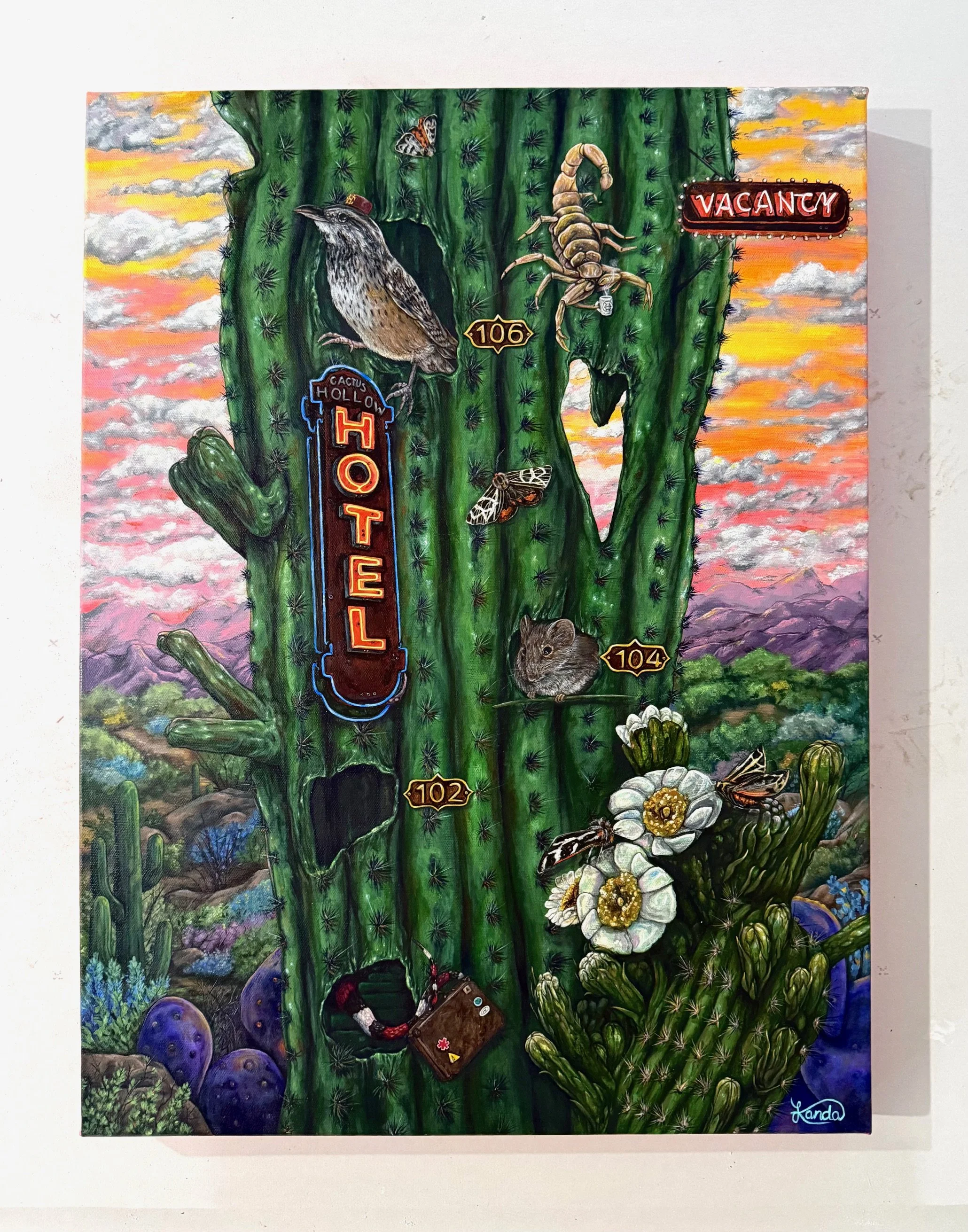 𓇢𓆸࣪ “Cactus Hollow” Finished On Time!! ִֶָ☾.