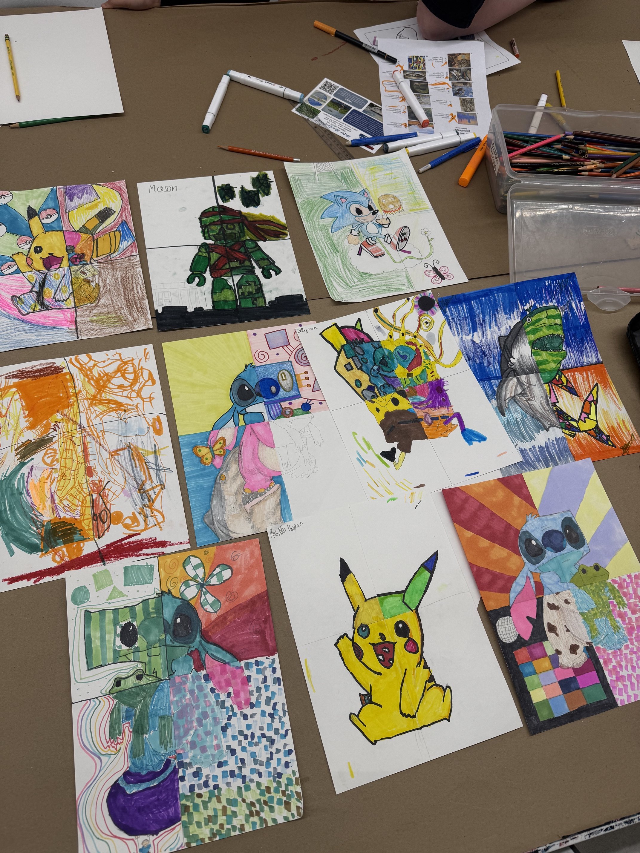 °❀⋆.ೃ࿔Art Class &amp; A Cactus:･°❀⋆.ೃ࿔*:･