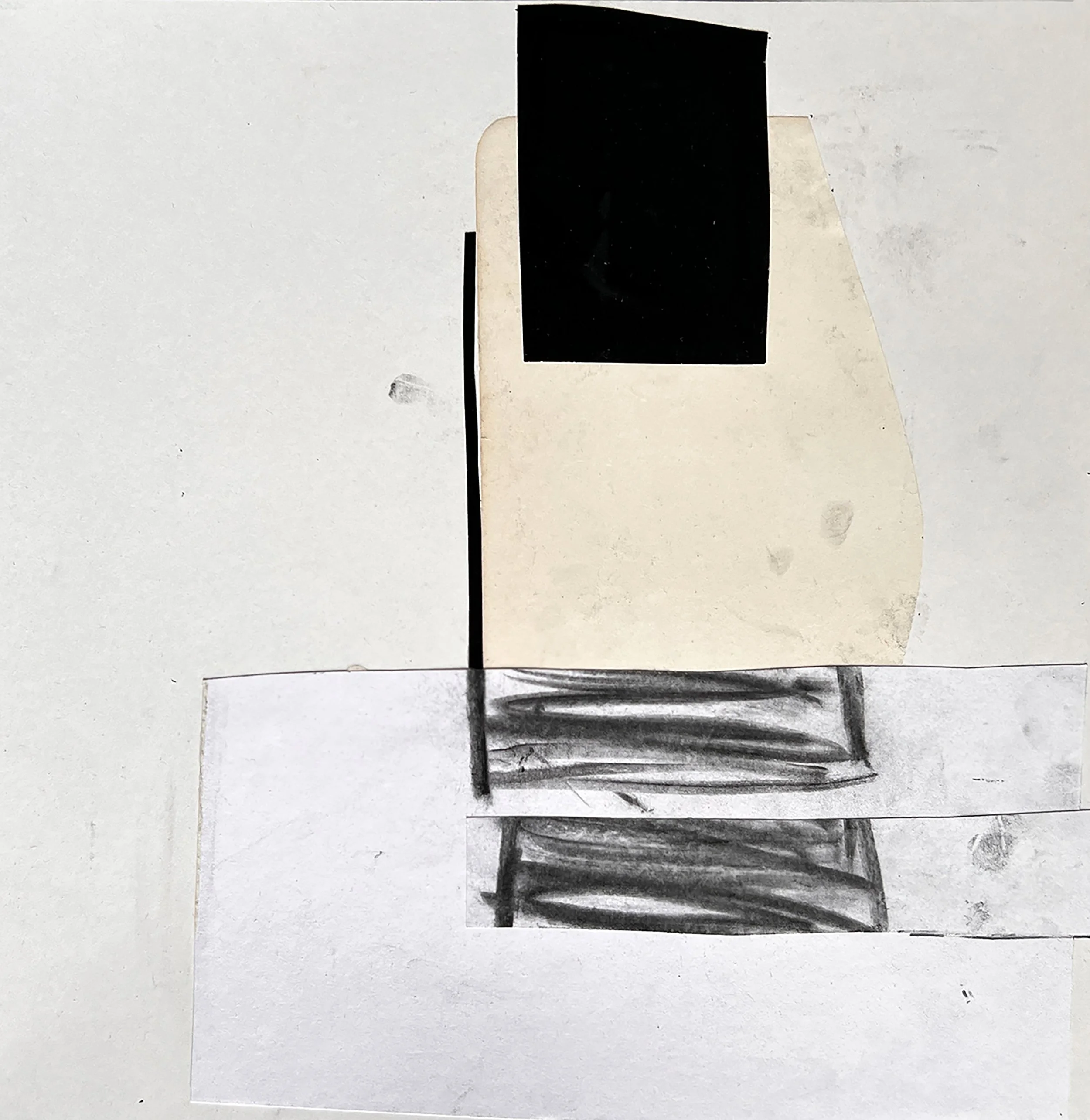 Secret Access 2 | Mixed Media on Paper | 10" x 10" | 2025