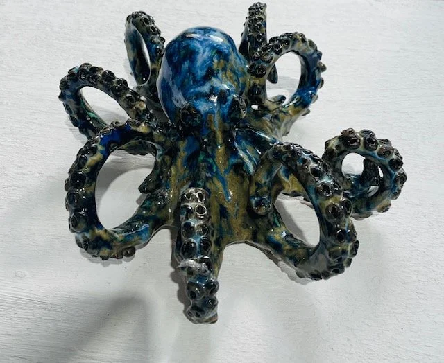 Lisa Wilson Blue Octupus 30cmHx30cmW.jpg