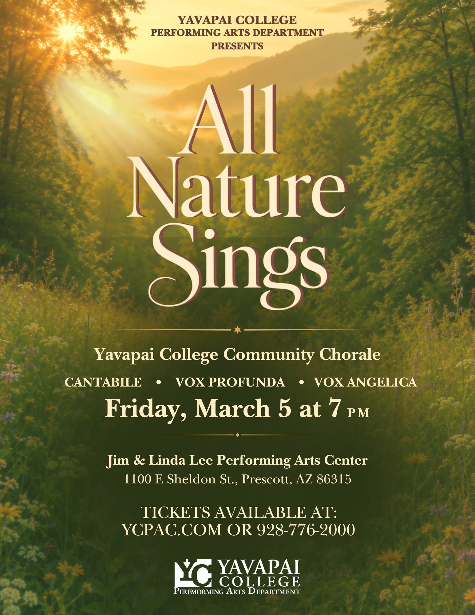 Mar. 5 at 7pm: All Nature Sings