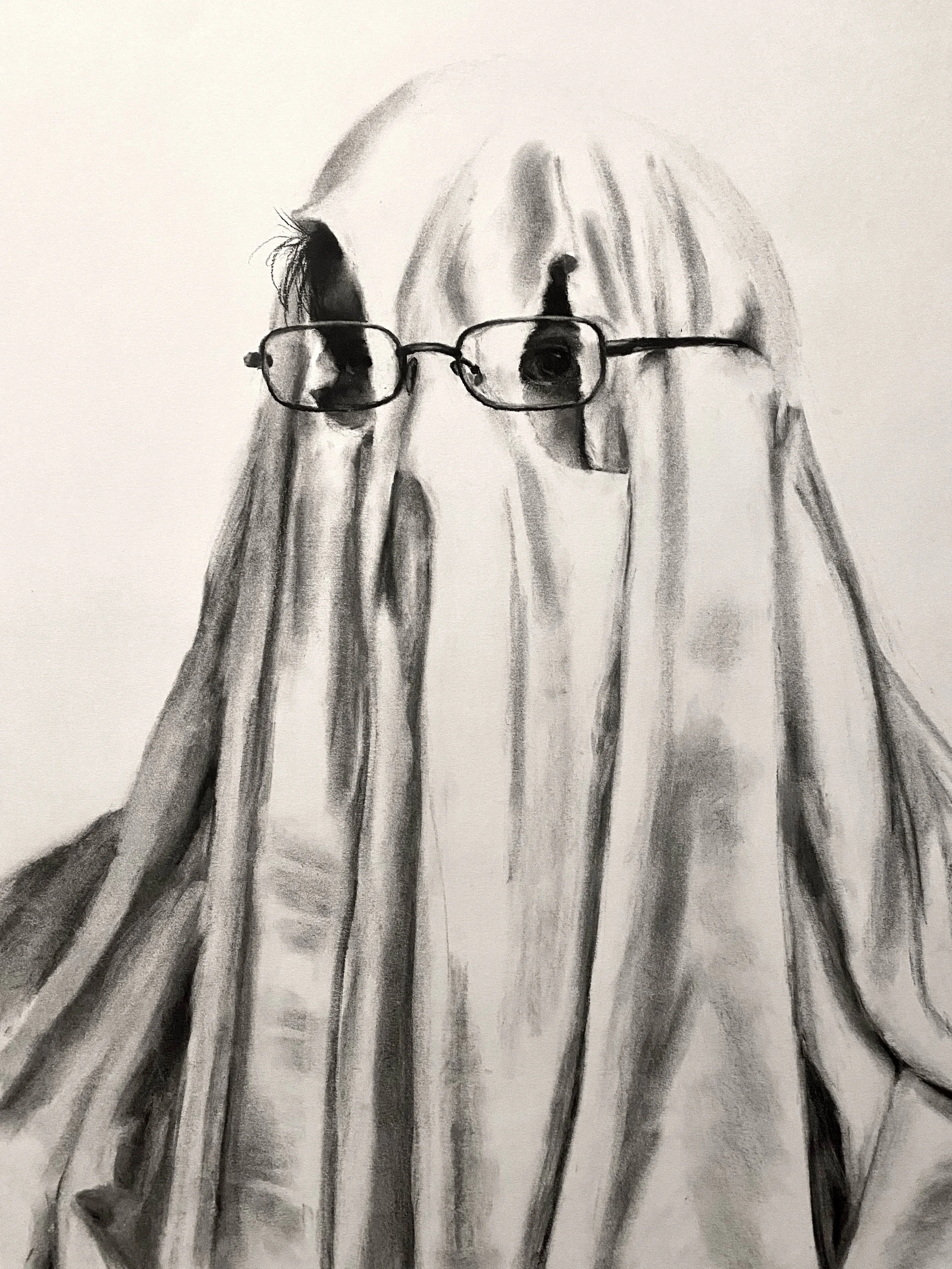 Ben Norton "Self-Portrait as a Spooky Ghost"