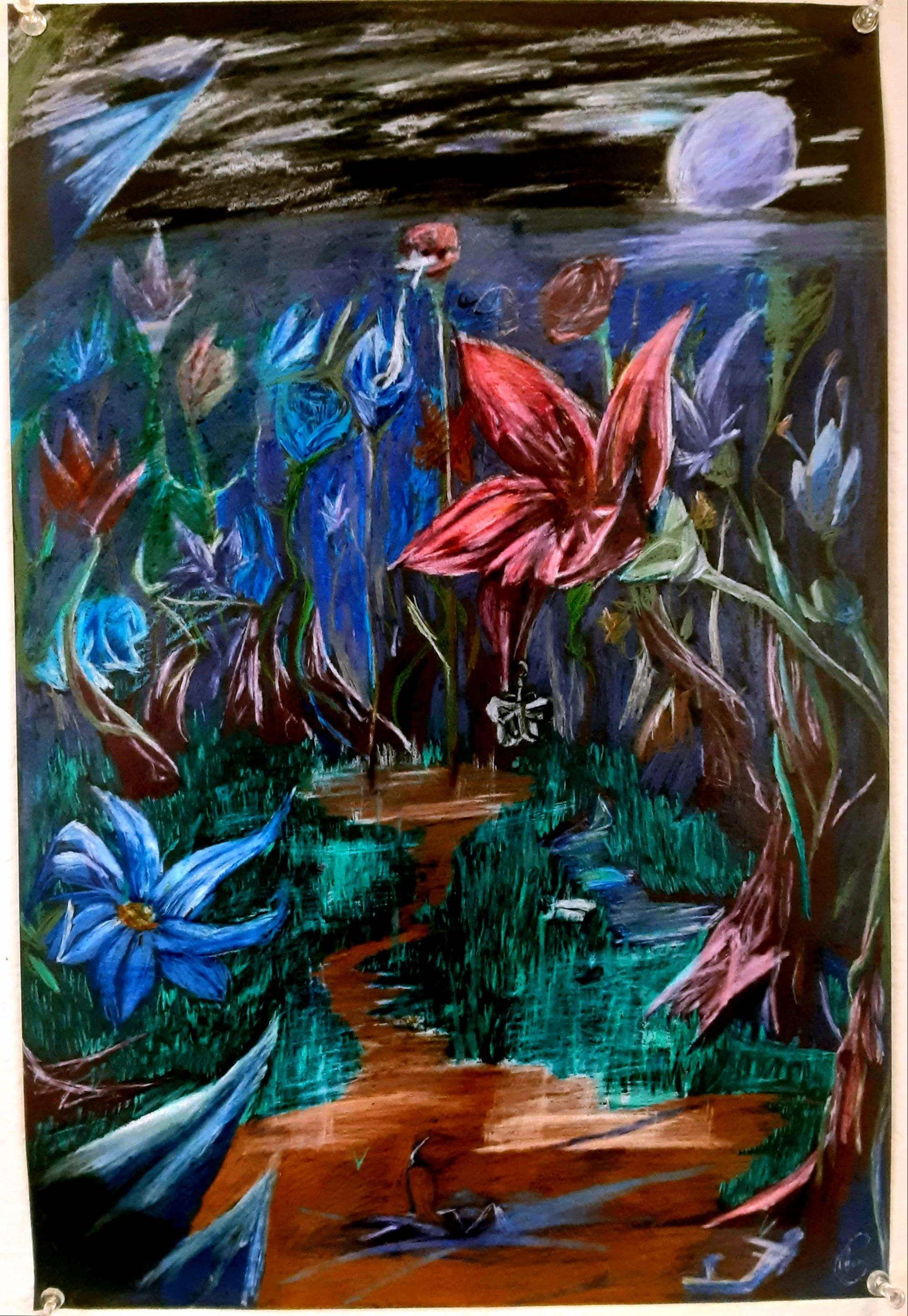 Sophia Wood “Moonlight on a New Civilization”, Bradshaw Mountain High School