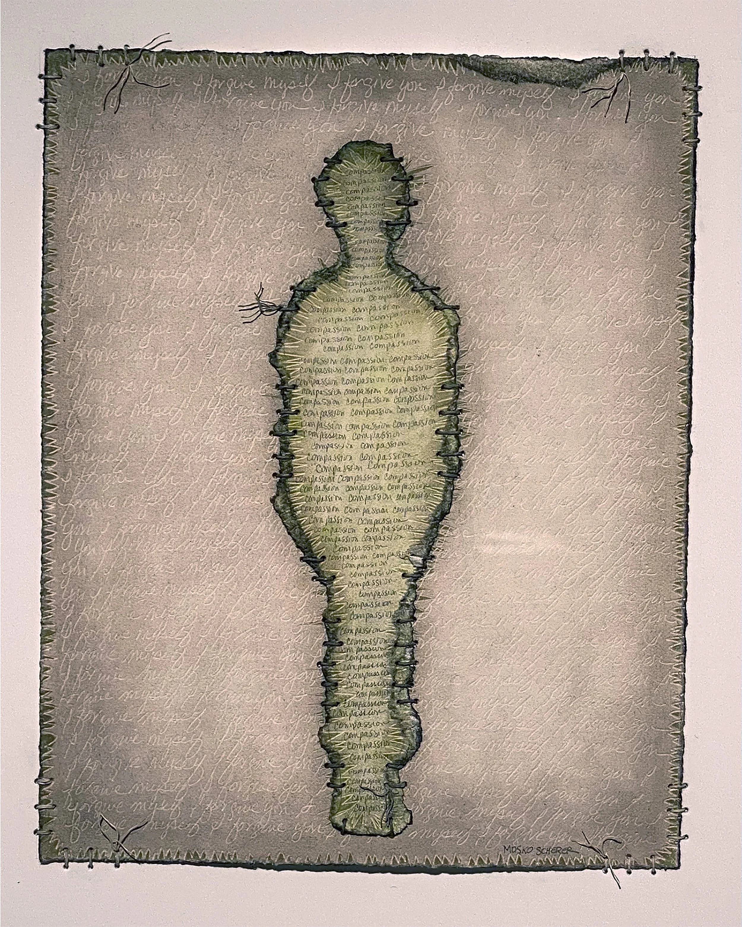 Tess Mosko Scherer "Variations on Voice: I Forgive You I Forgive Myself - Compassion"