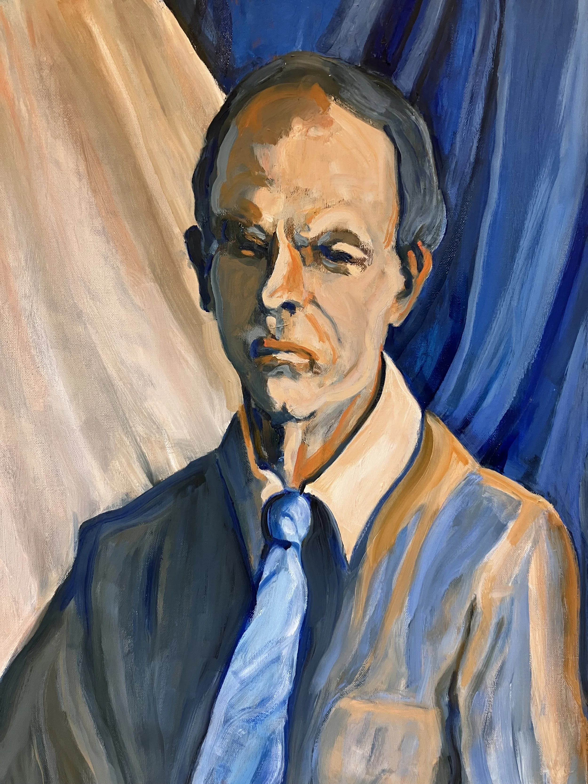 1st Place Painting, Howard Bedingfield "Deep Thoughts"