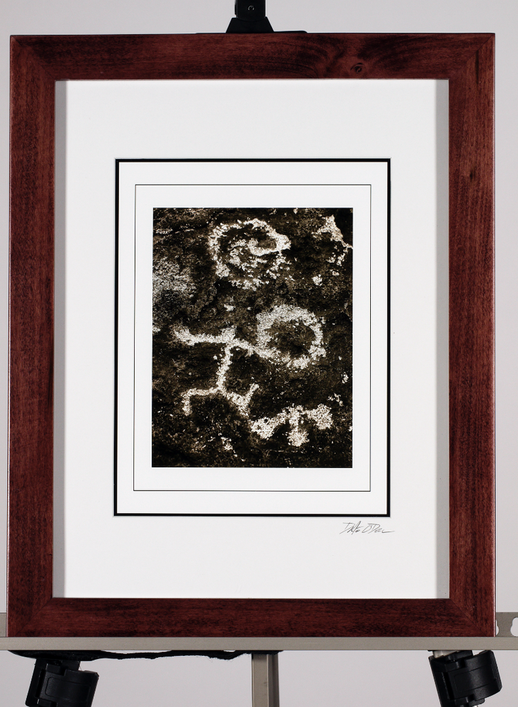 Running figure, Painted Rock Site