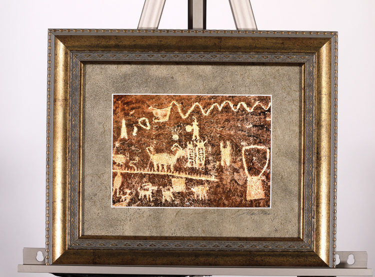 "Handbag" Petroglyph (Sold)