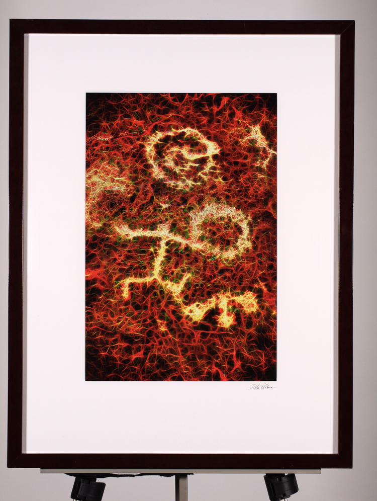 Running Figure, Painted Rocks Site (Reinterpretation)