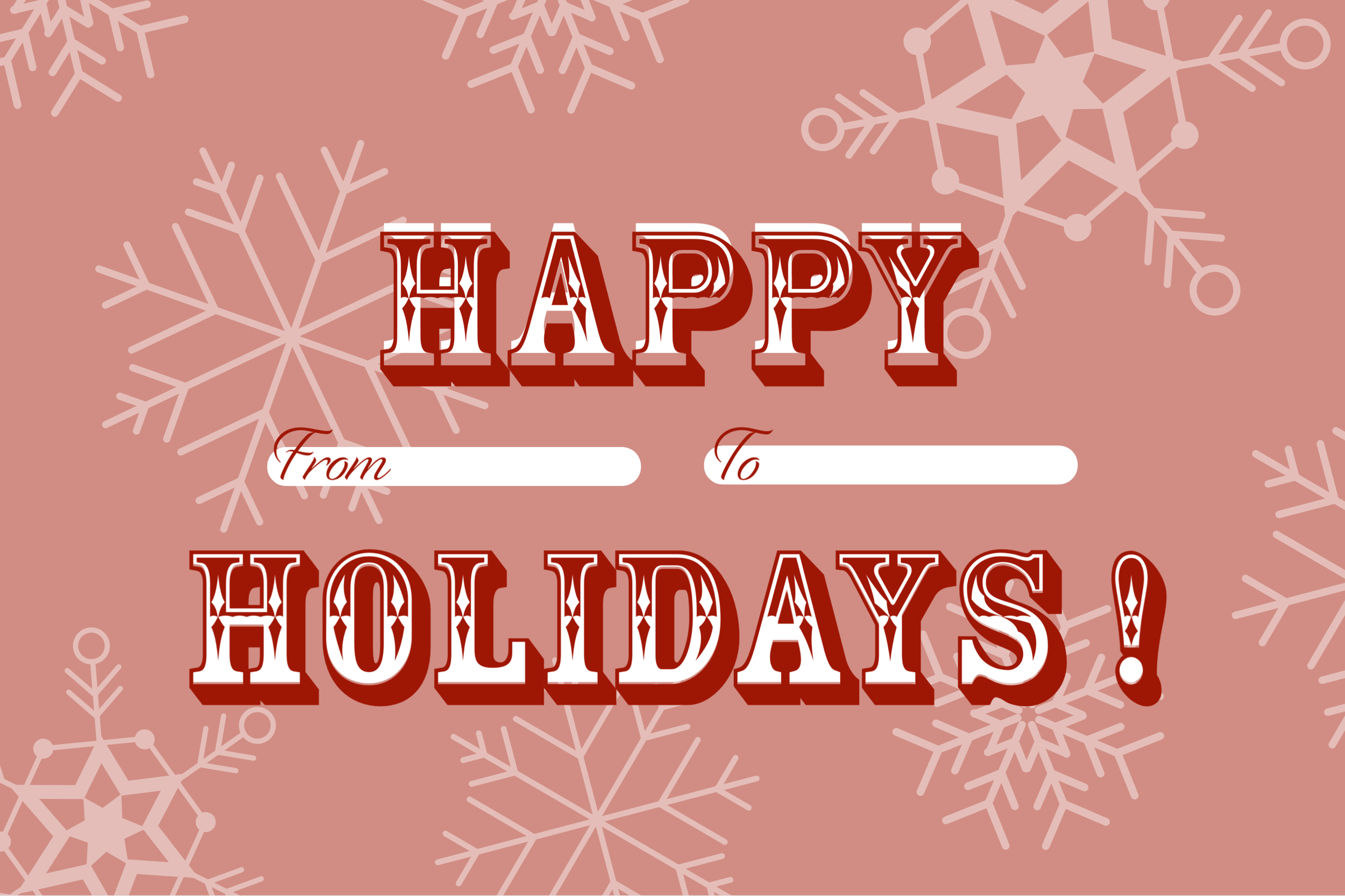 Holiday Winter Break