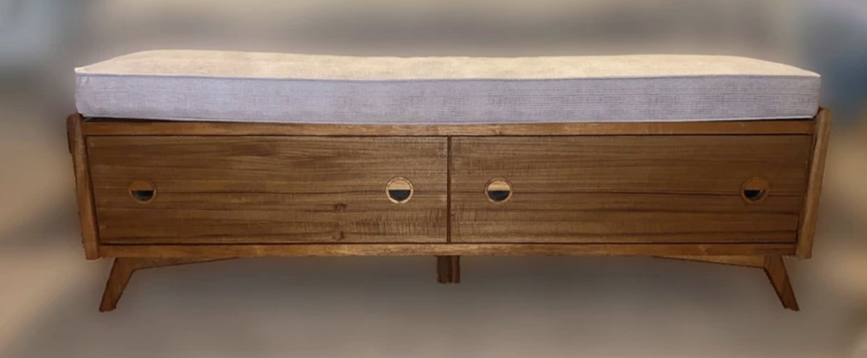 George Konzier "Mid Century Bench"