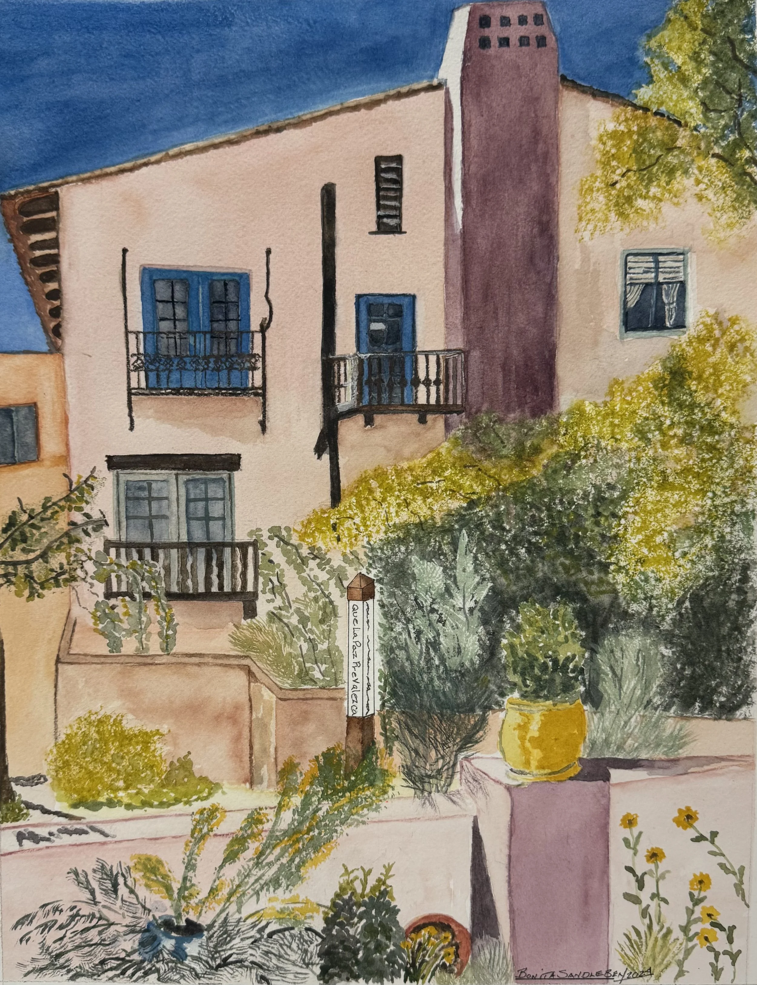 Bonita Sandleben "Peace Pole"