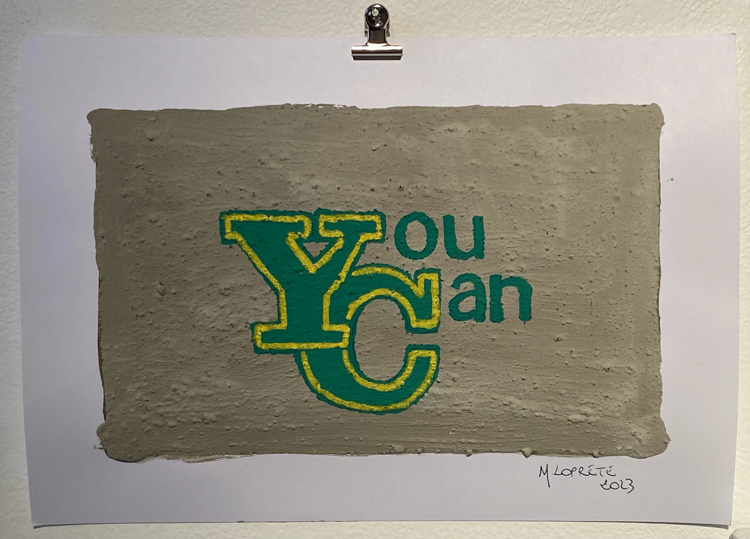 Mario Loprete “You Can”