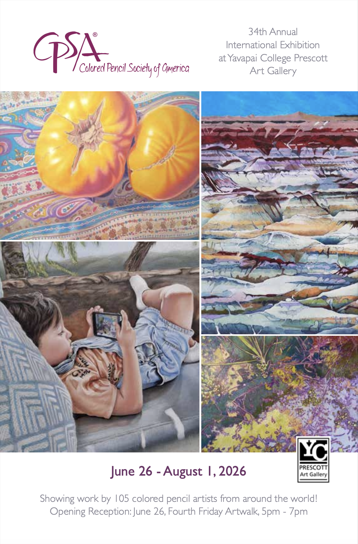 Colored Pencil Society Exhibition