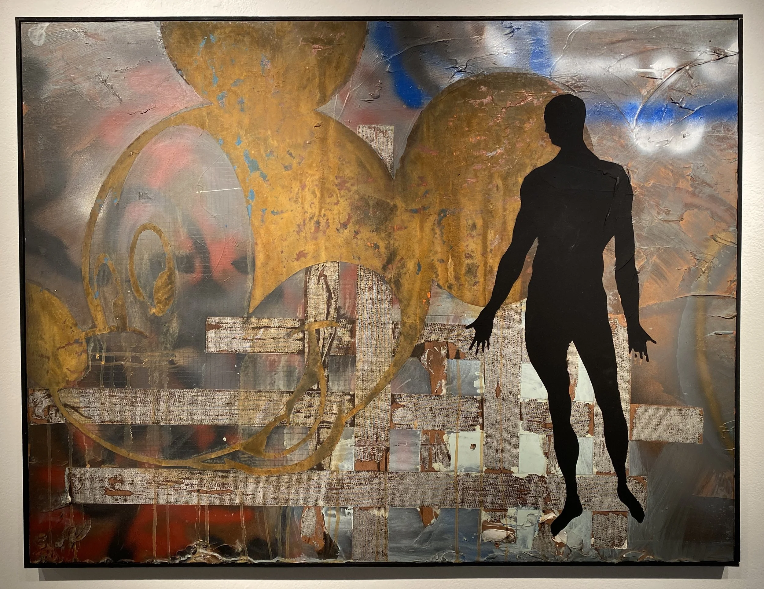 Jeff Del Nero “Grunge Wall Man”