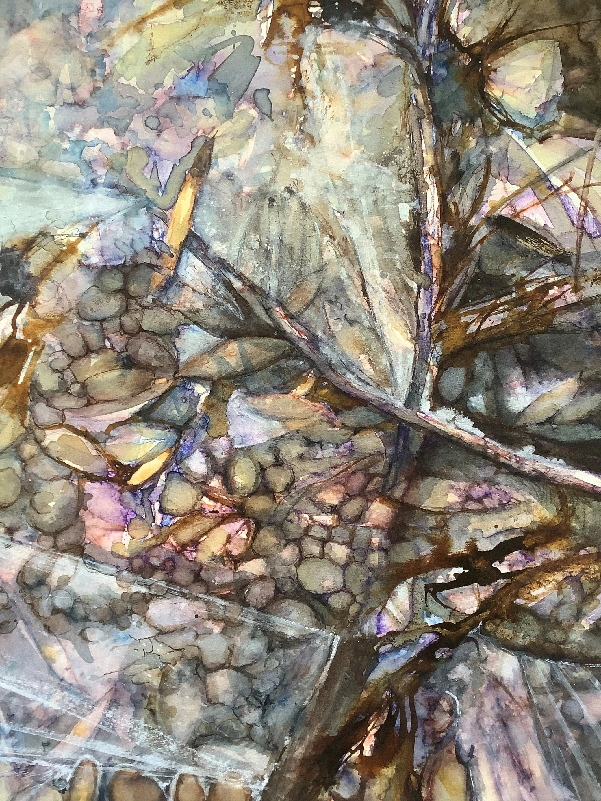 Nita Marlette “Ice on the Creek”