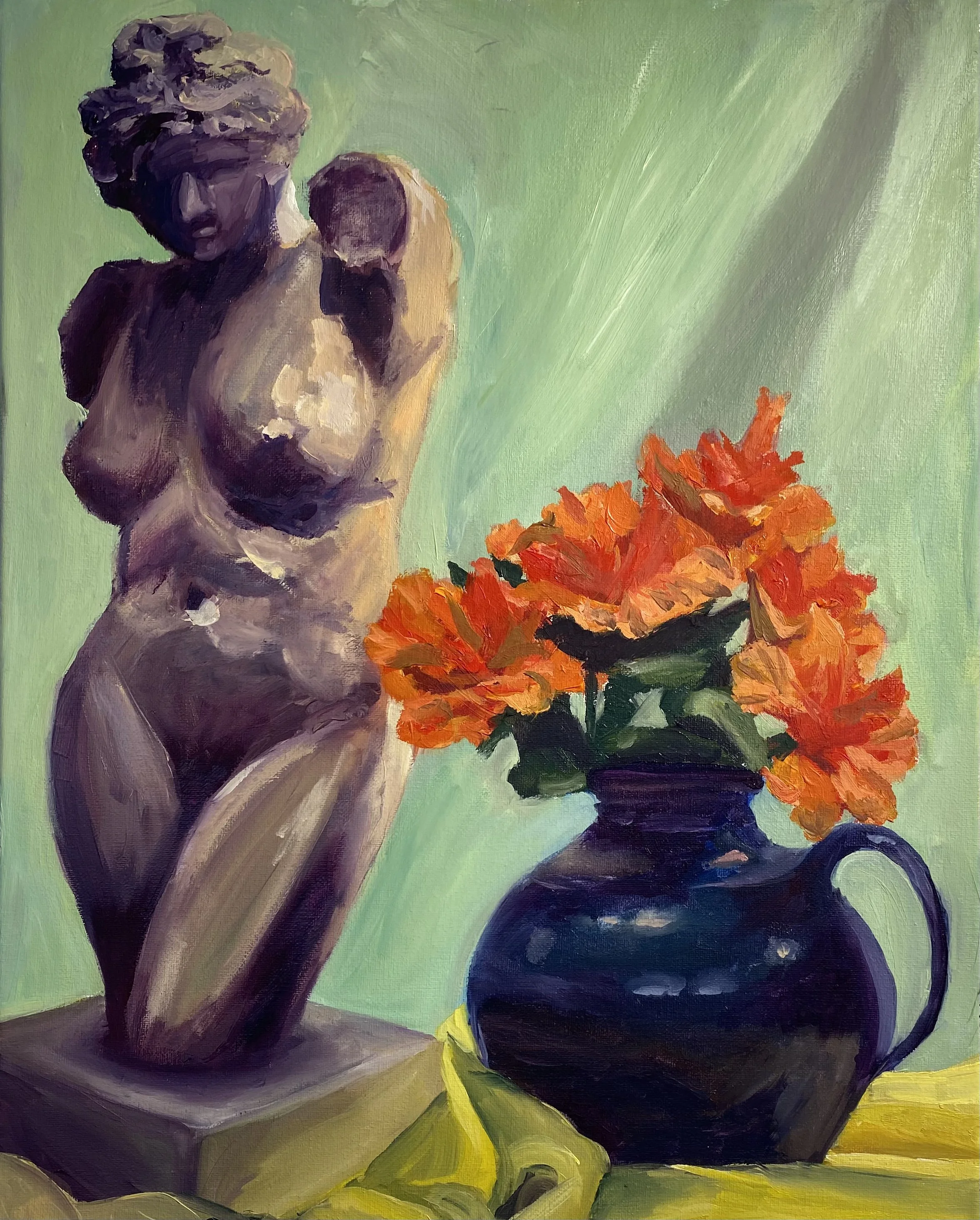 Bella Pinion-Thompson “The Blue Vase”