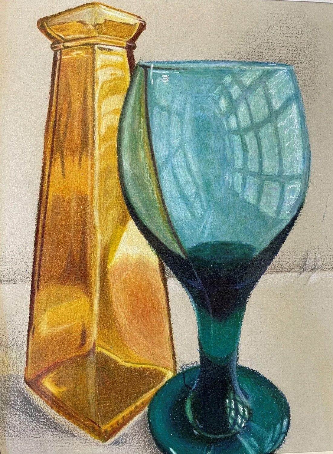 Elle Schenkel “Neat Bottles”, Prescott High School