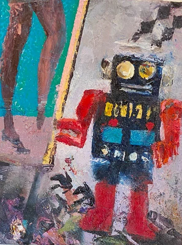 Dana Cohn "Robot with Model"