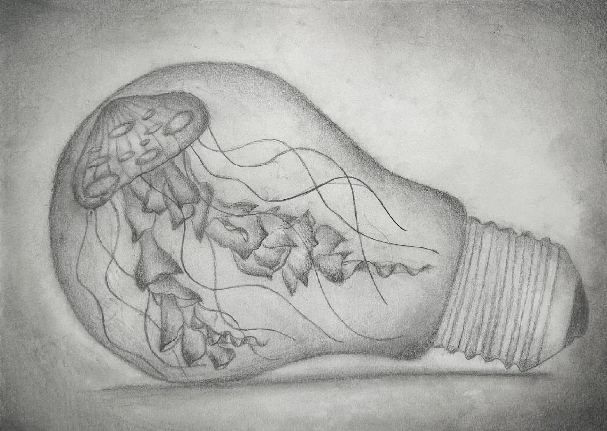 Sophia Davis “Suspended Jellyfish”, Prescott High School