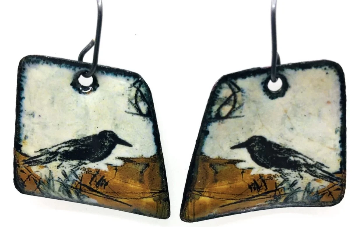 Leslie Parsons "Raven on a Rock"