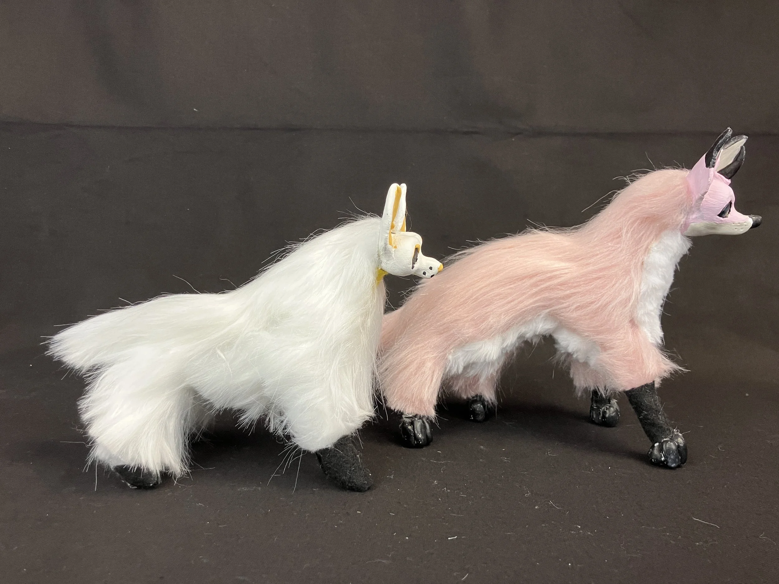 Taylor Woodall “Fantasy Foxes” (Detail), Bradshaw Mountain High School