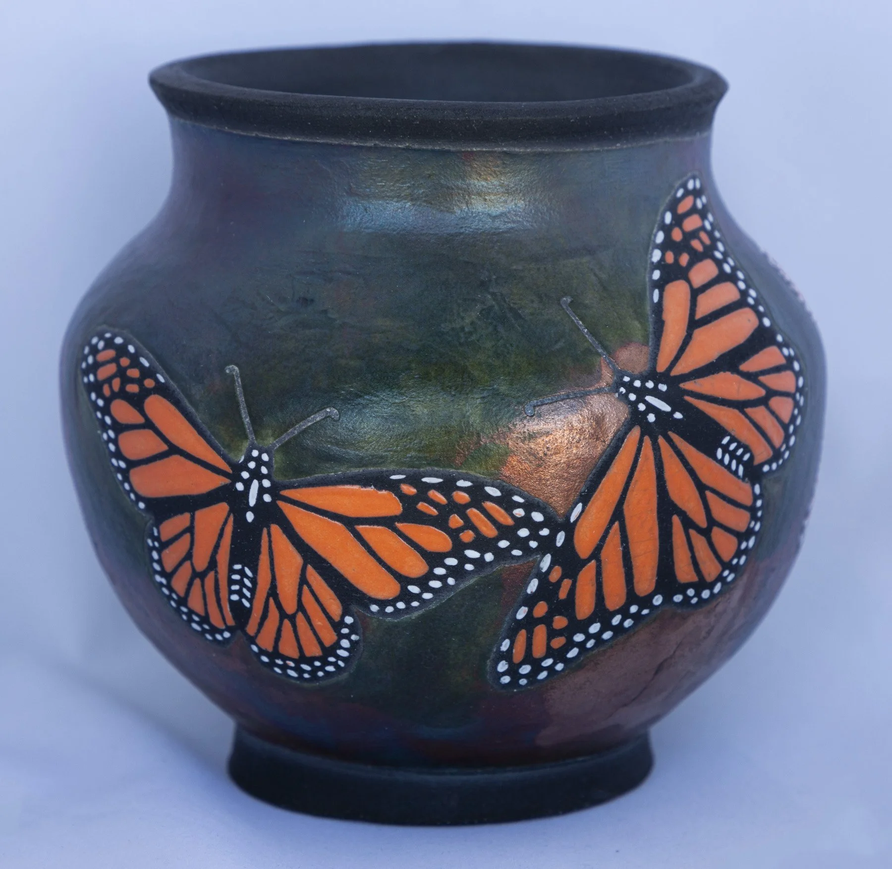 Bette Boren "Monarch Raku - Song "Goin' Down to Mexico" (The Monarch Butterfly Song)
