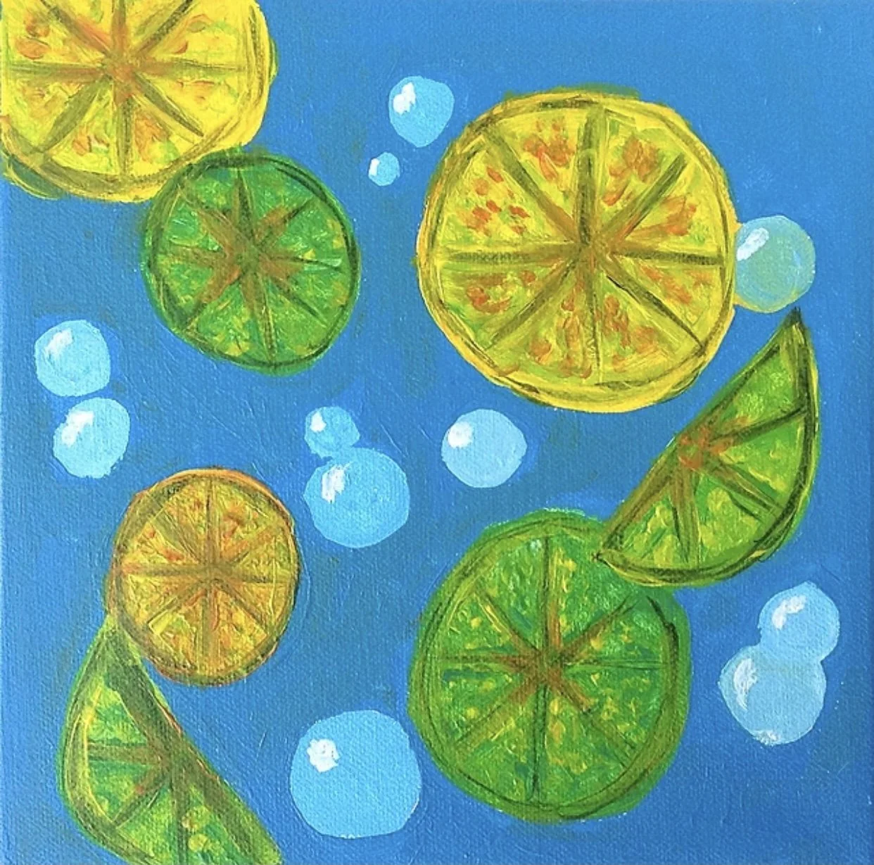 Amy Lansa “Floating Citrus”