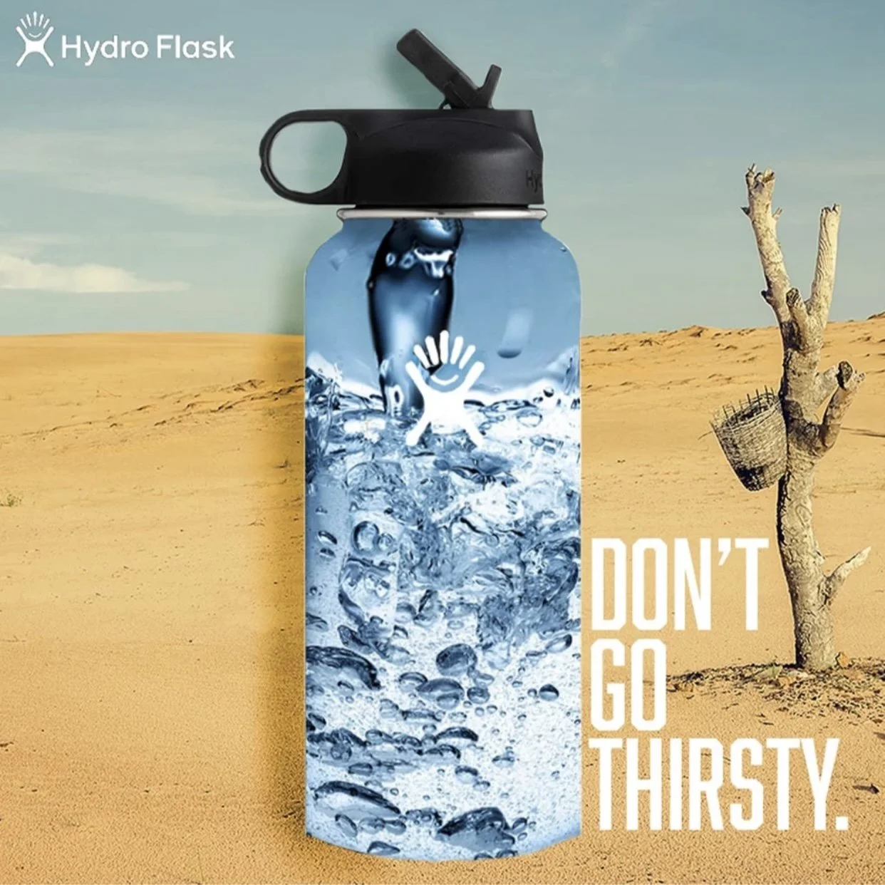 Dedra Smith “Mock-up Hydroflask Ad”