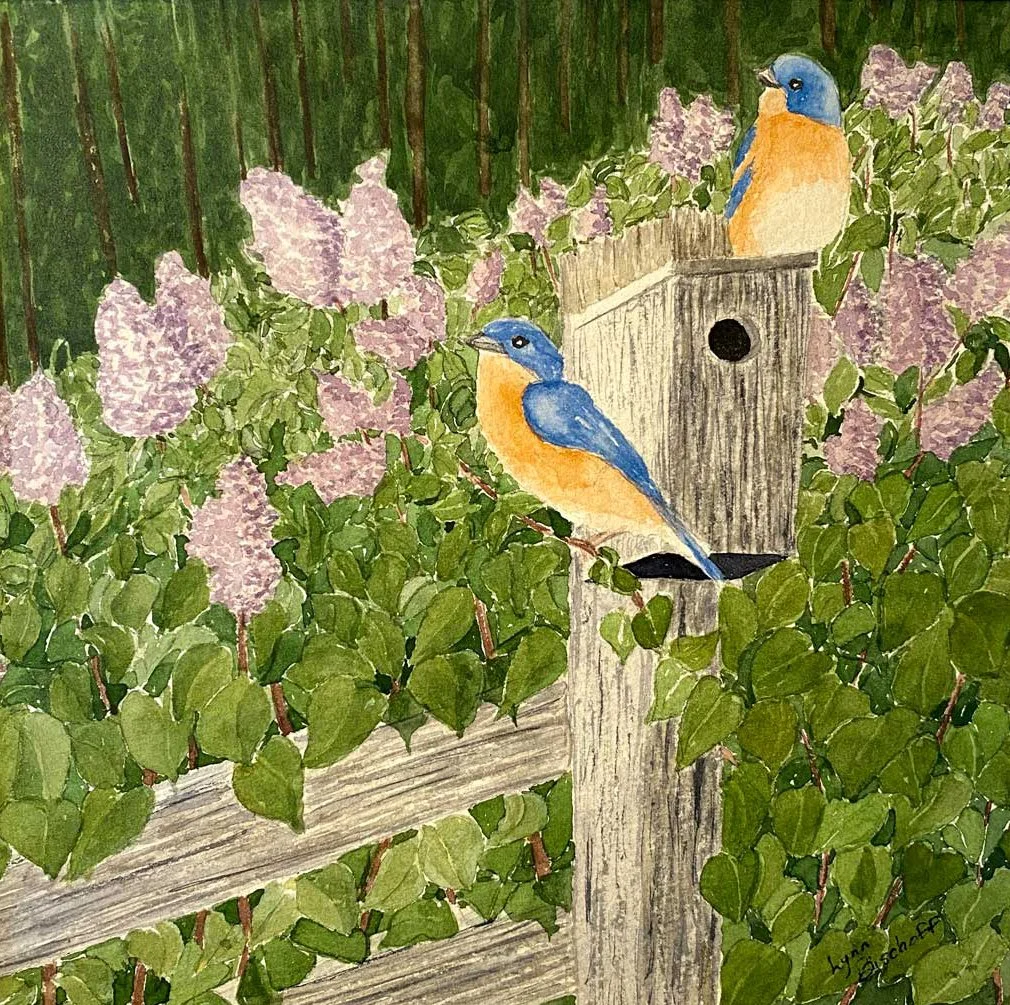Lynn Bischoff "Bluebirds"