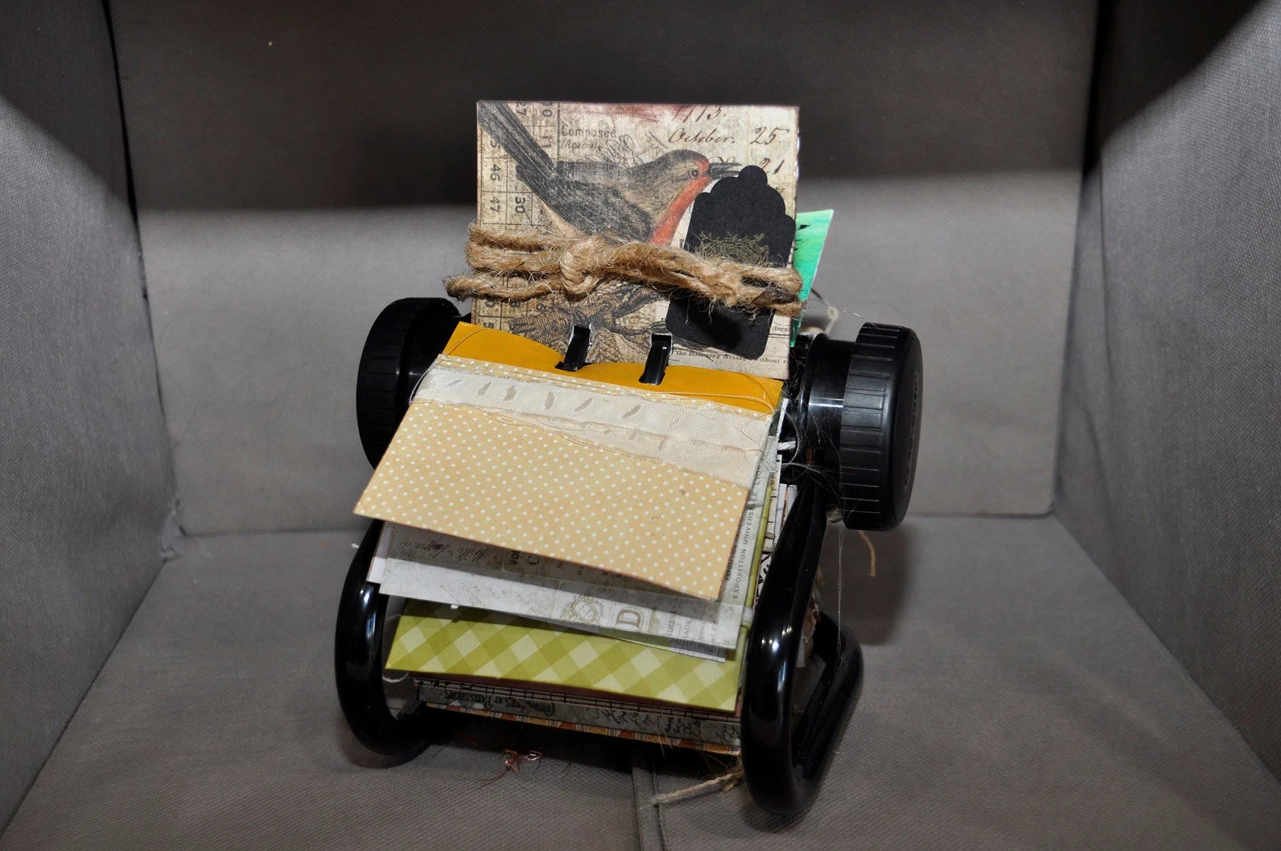 Christine Reifers “Altered Rolodex”