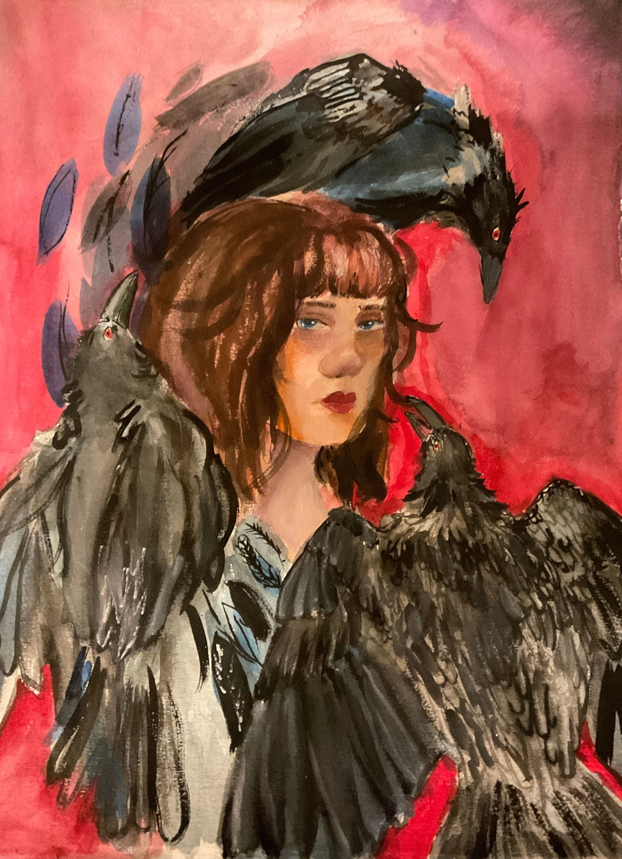 Josie Savoini “Ravenette”, Prescott High School