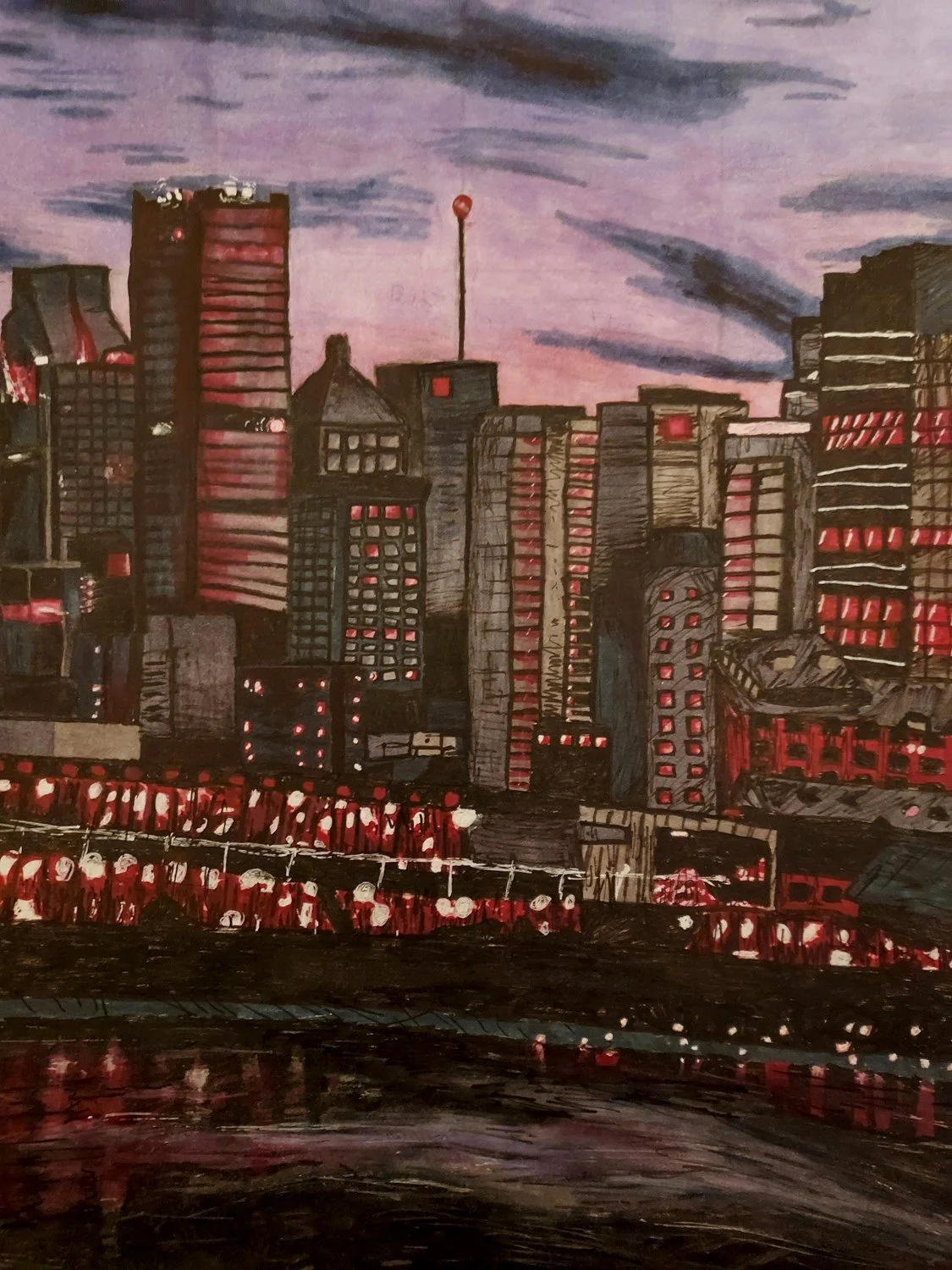 McKenzie Dalton “Cityscape”, Prescott High School