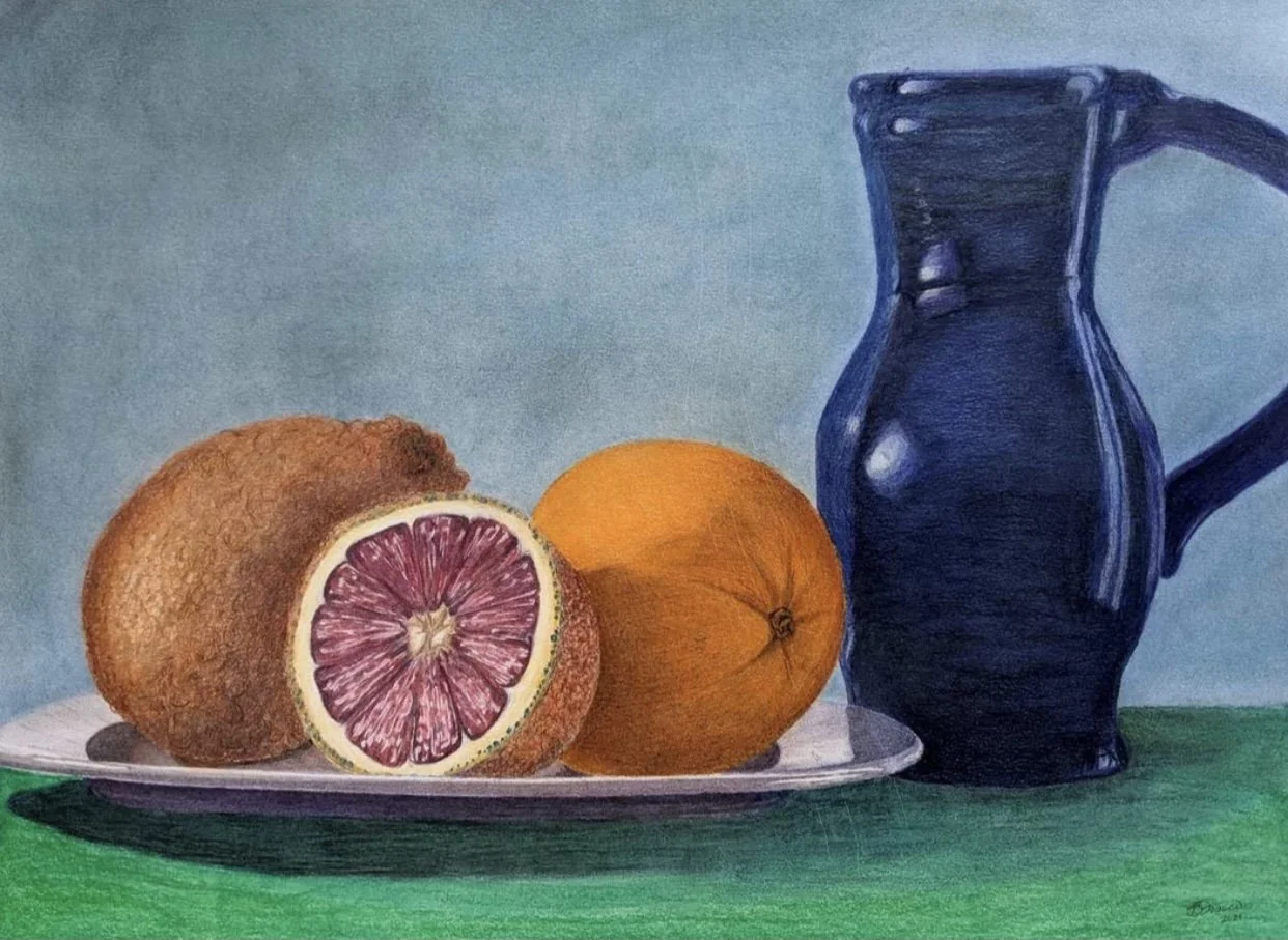 Beth Franco "Oranges and a Pitcher"