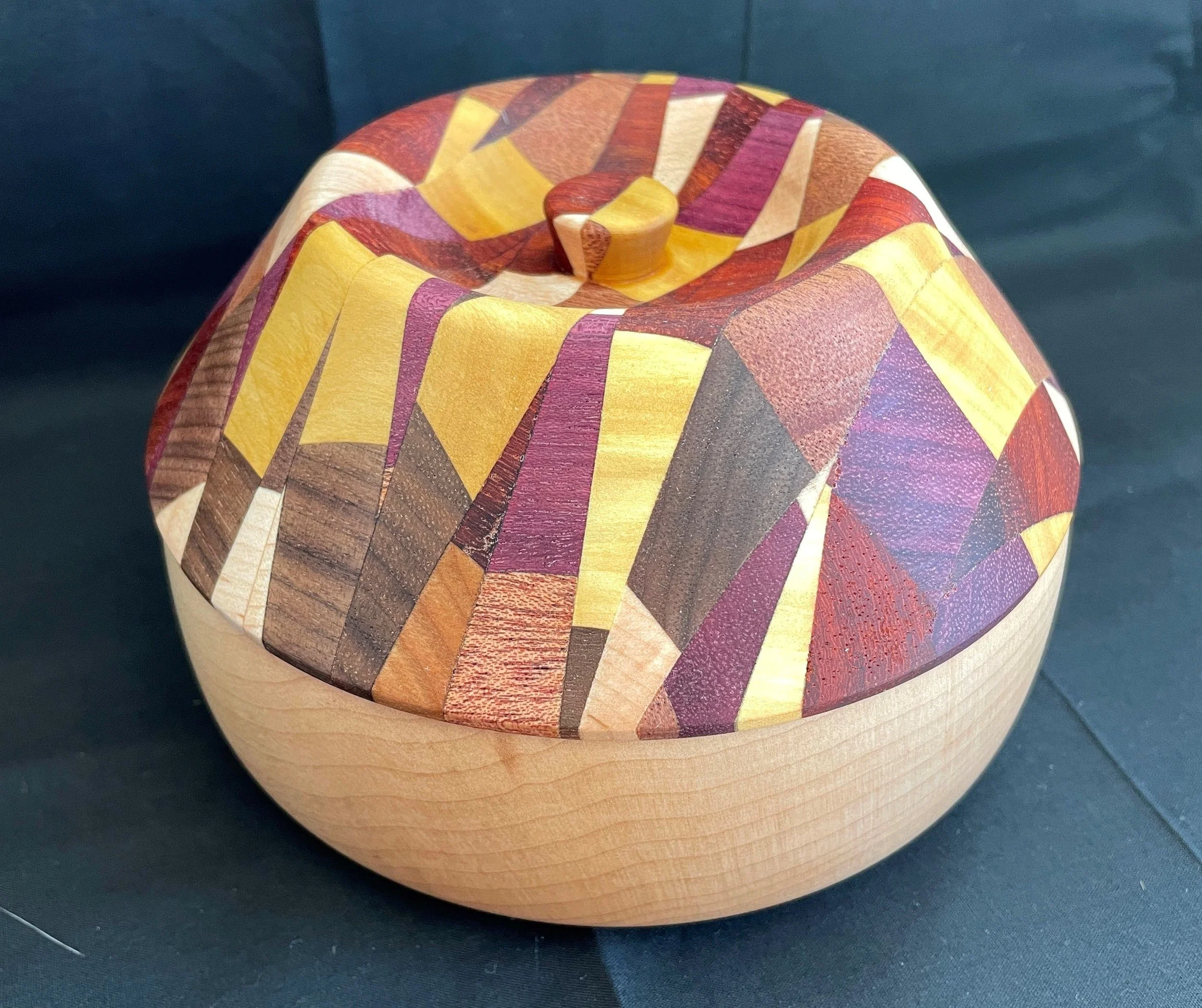 Kristin Lohay "Kaleidoscope Lidded Box"