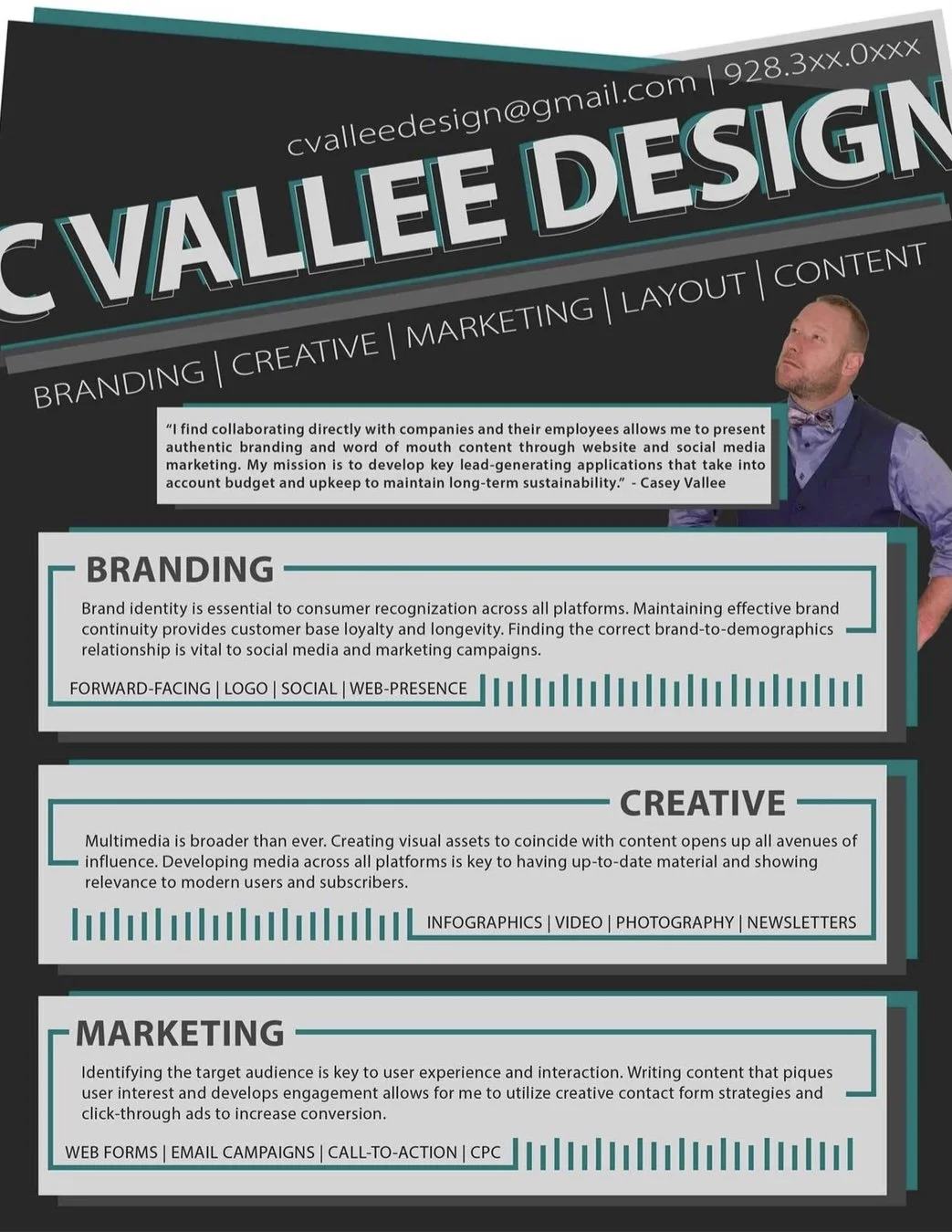 Casey Vallee "Resume Design"