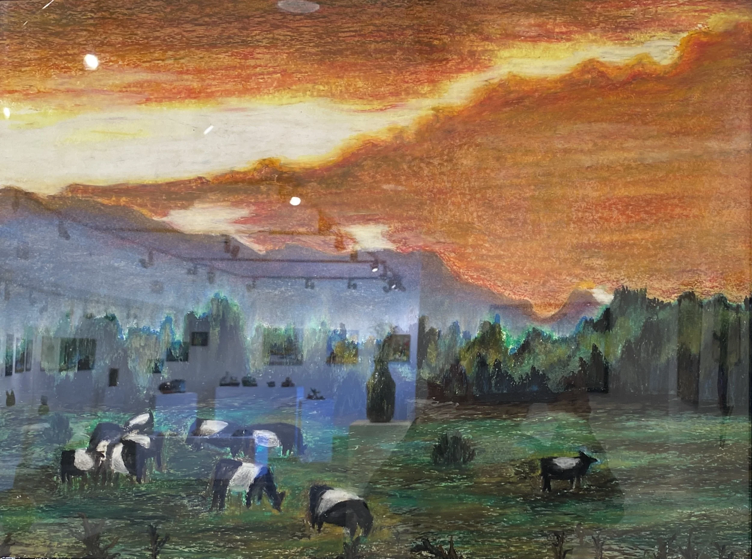 Sheila Edelen “Yup! Out to Pasture”