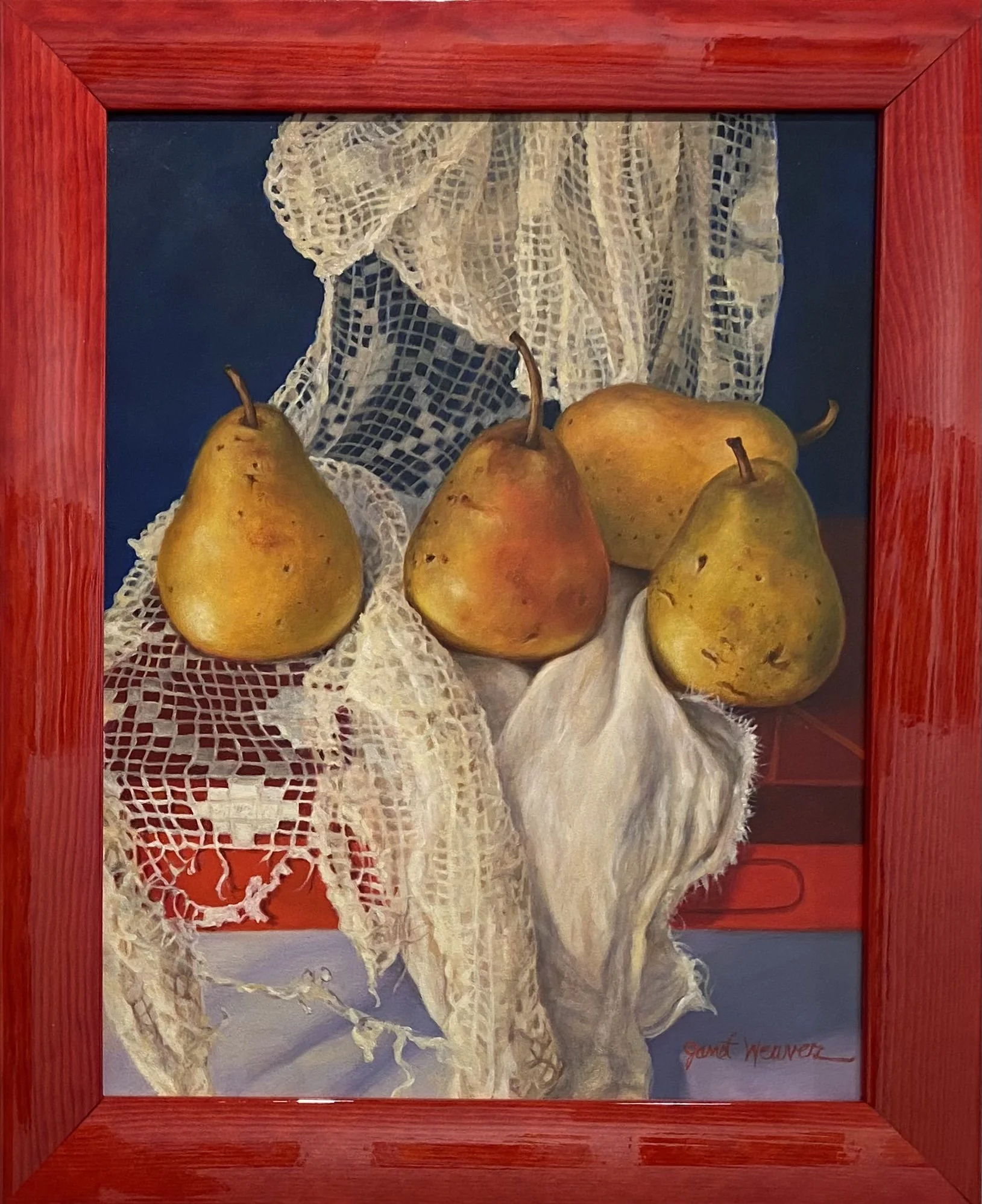 Janet Weaver “Boho Pears, No. 2”