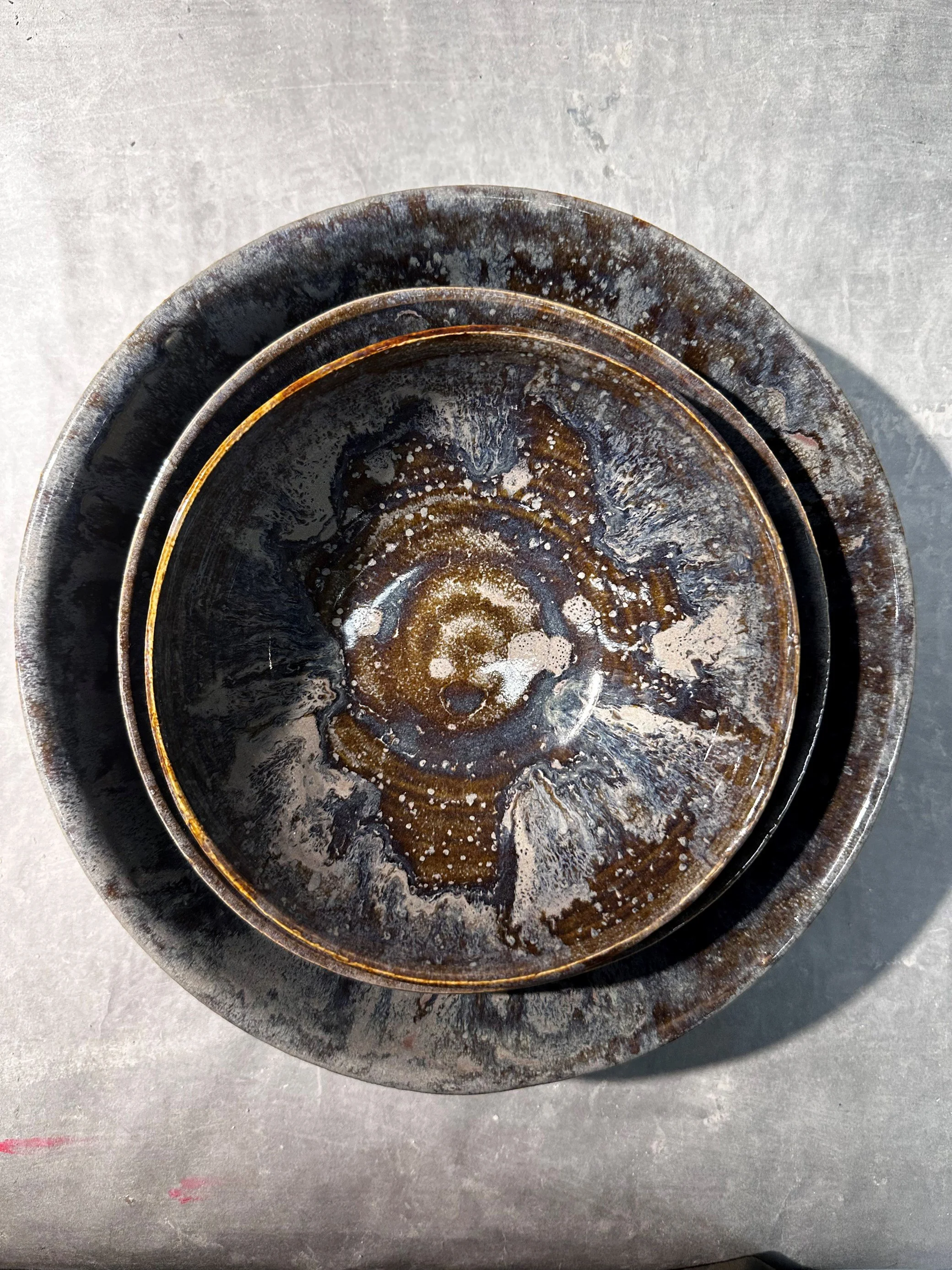 Taft Mangum “Three Nesting Bowls”, Prescott High School