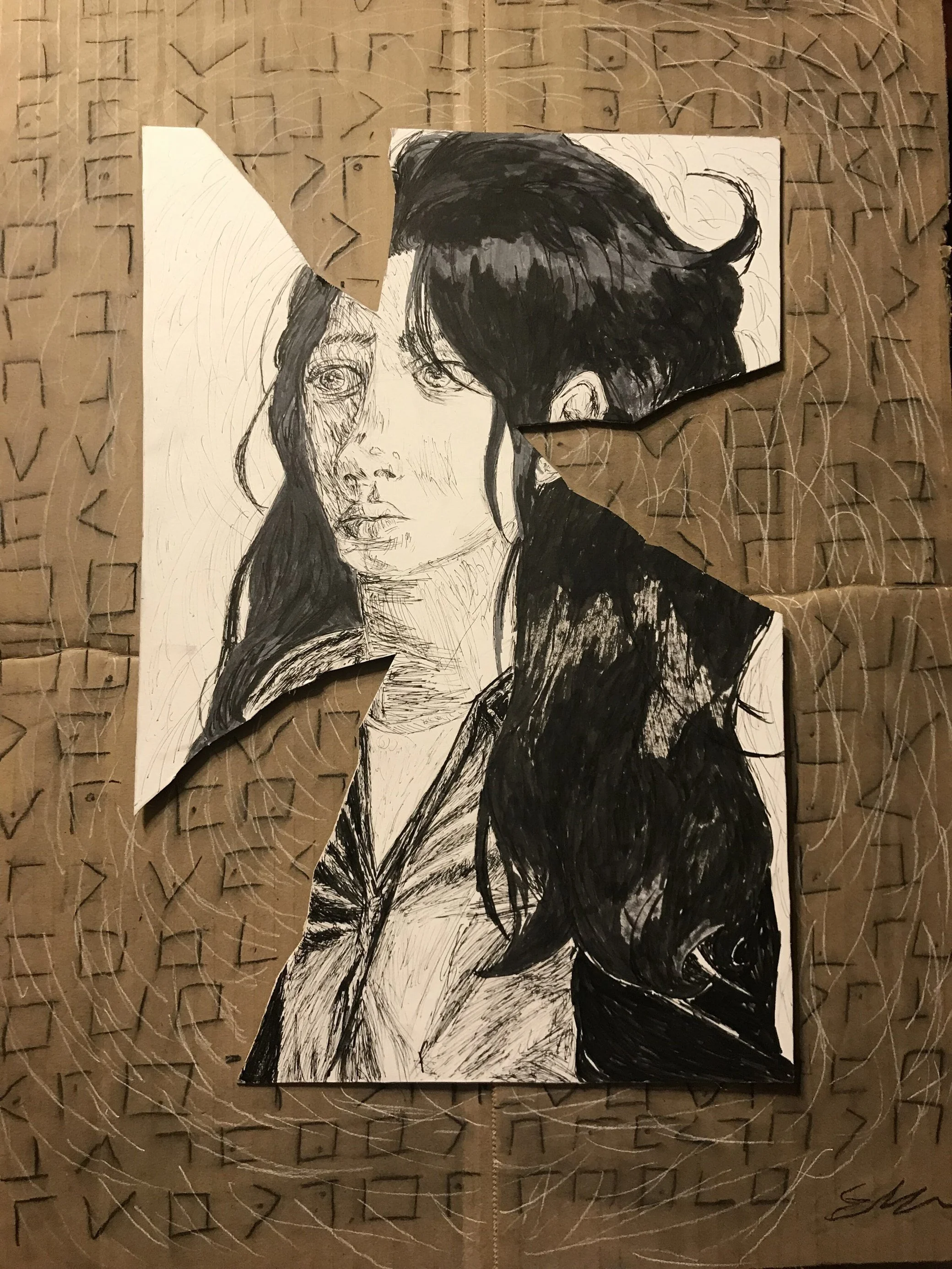 Elias Harvey “Fractures, Shatters”, Prescott High School