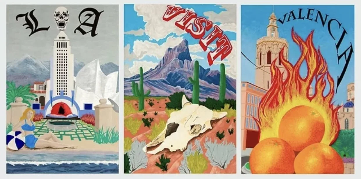 Eric Boos “Postcards for the Housebound Traveler”