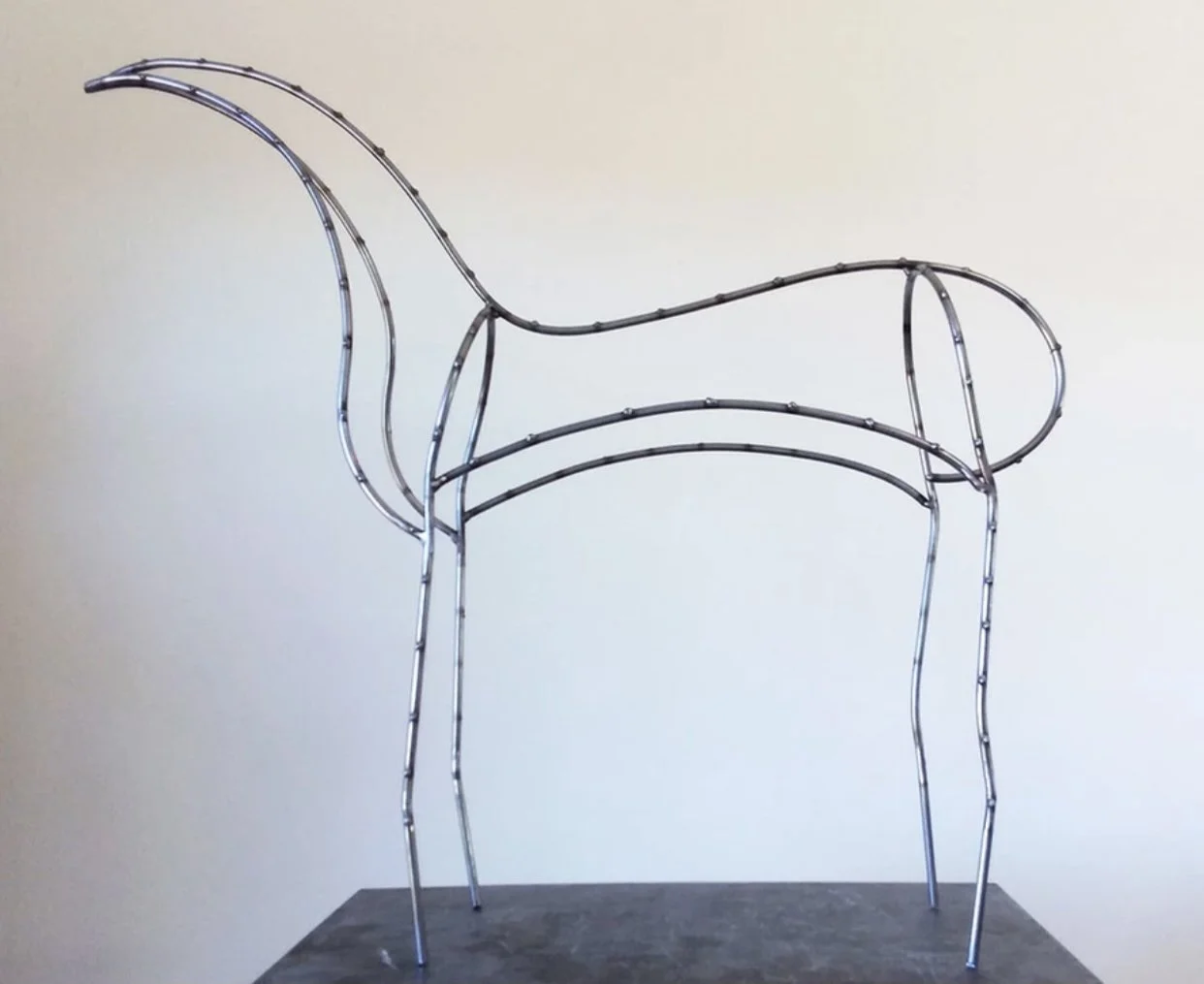 Ronald Miller “Steel Deco Horse”