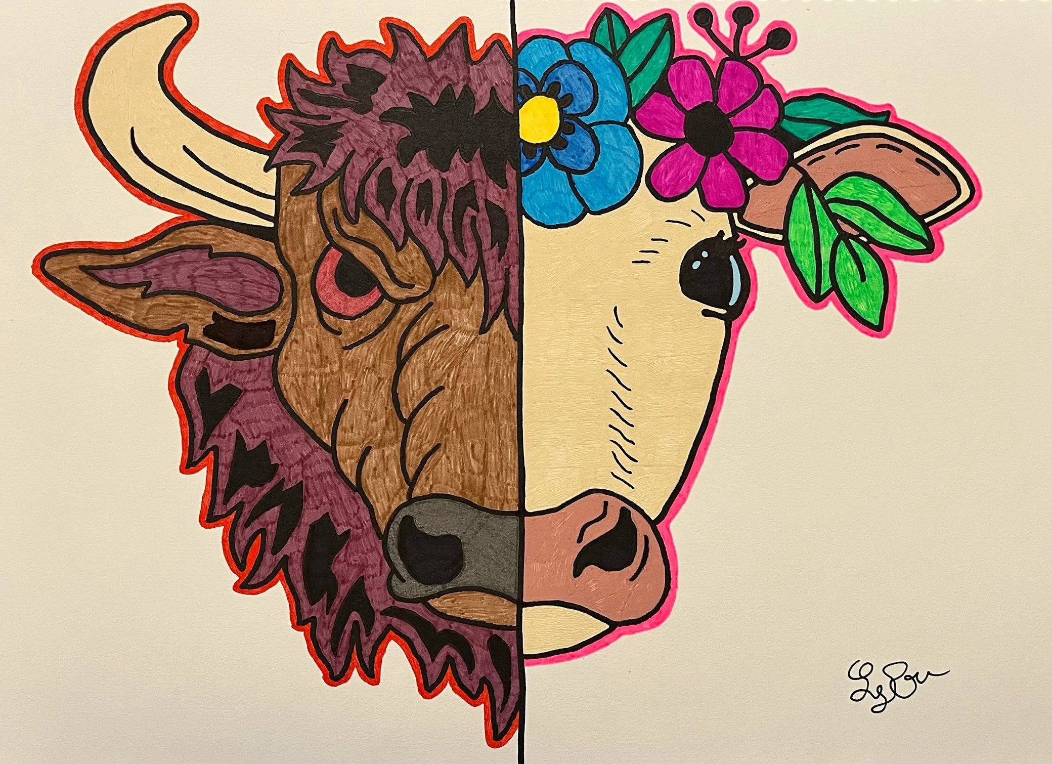 Tyler Riehn “Opposites”, Prescott High School